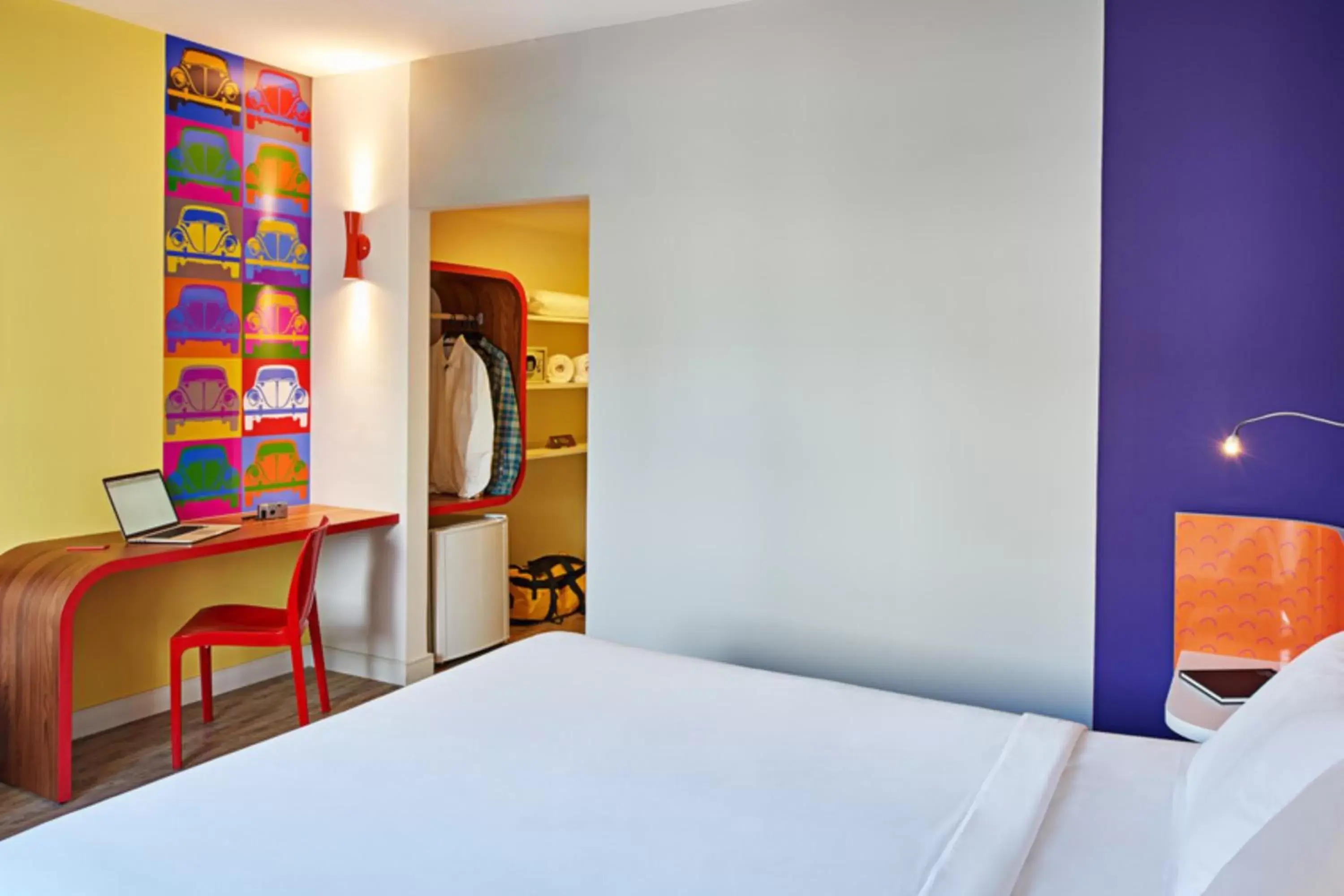 Bed in Ibis Styles Balneário Camboriú - 1 Quadra do Mar Bed in Ibis Styles Balneário Camboriú - 1 Quadra do Mar