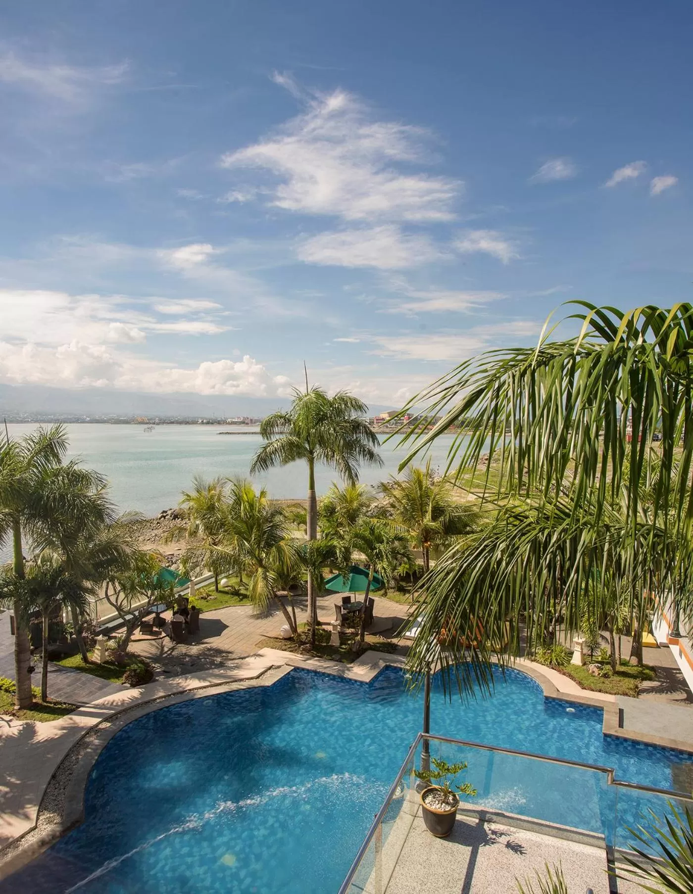 Pool view in Swiss-Belhotel Silae Palu