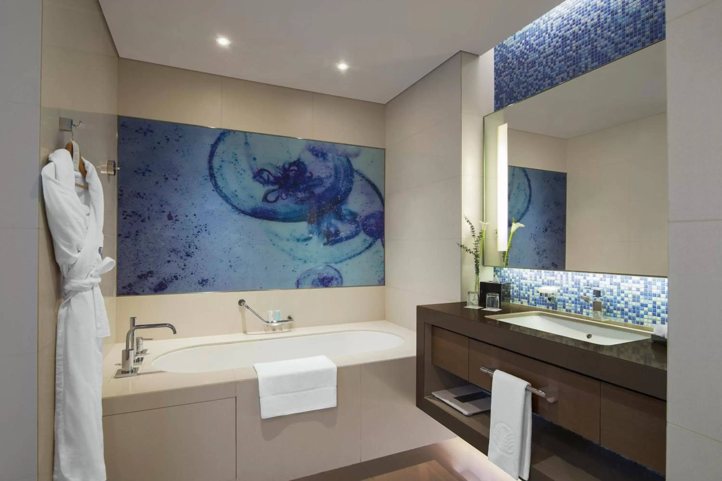 Shower, Bathroom in Capital Centre Arjaan by Rotana