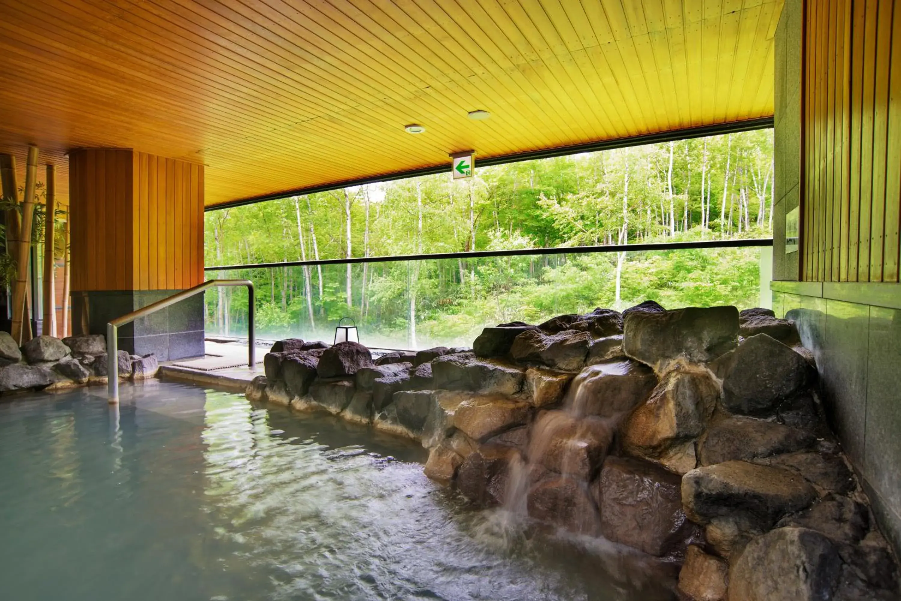 Hot Spring Bath in One Niseko Resort Towers