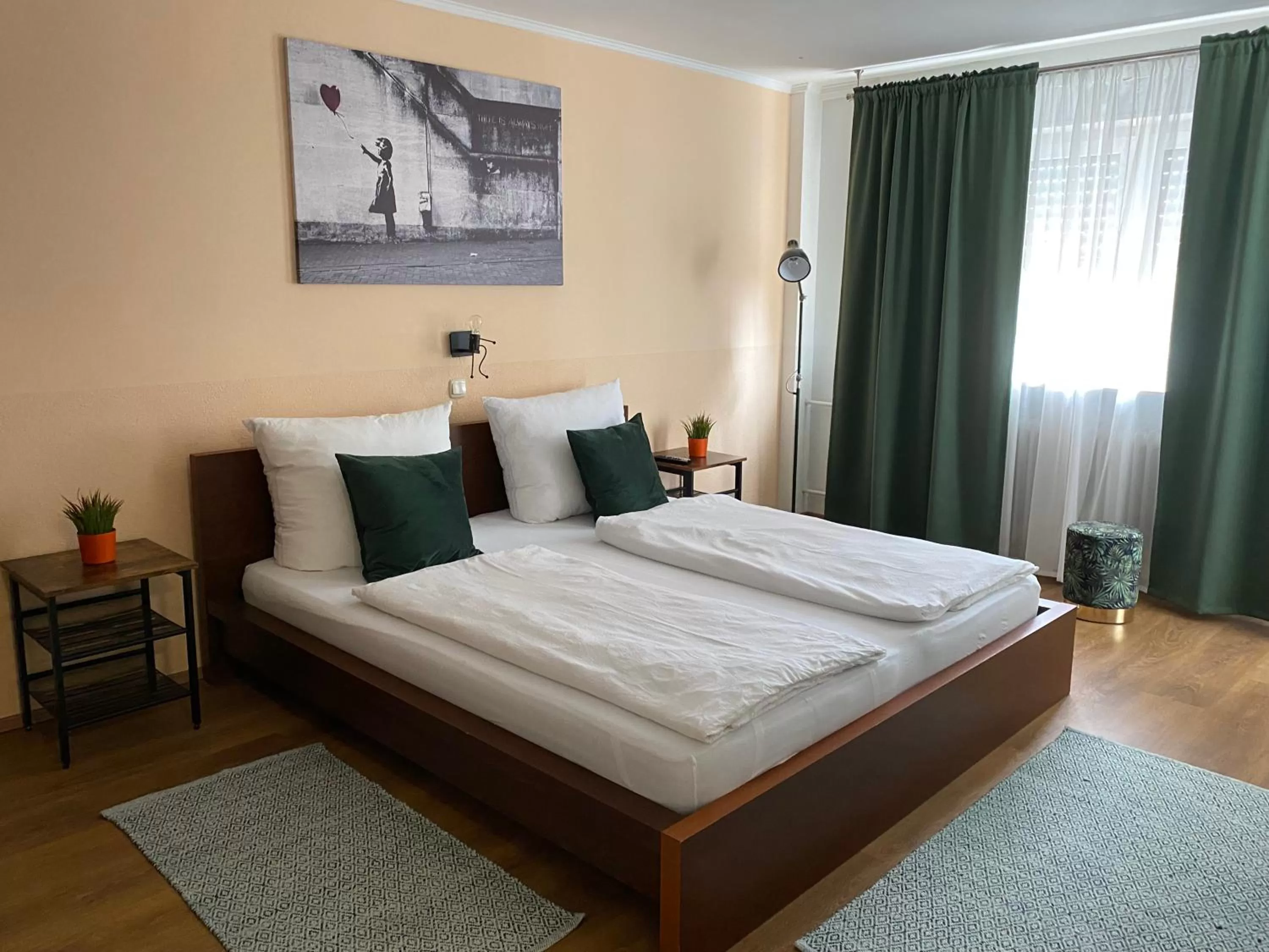 Bed in Hotel am Hafen