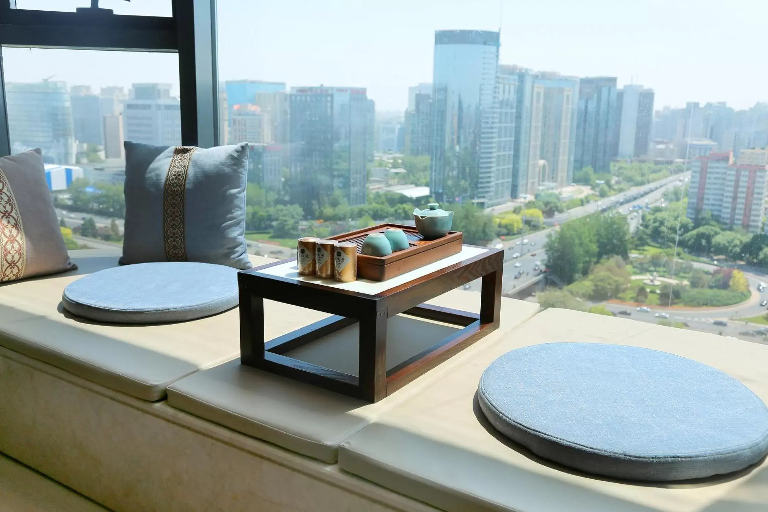 Living room in Grand Metropark Hotel Beijing