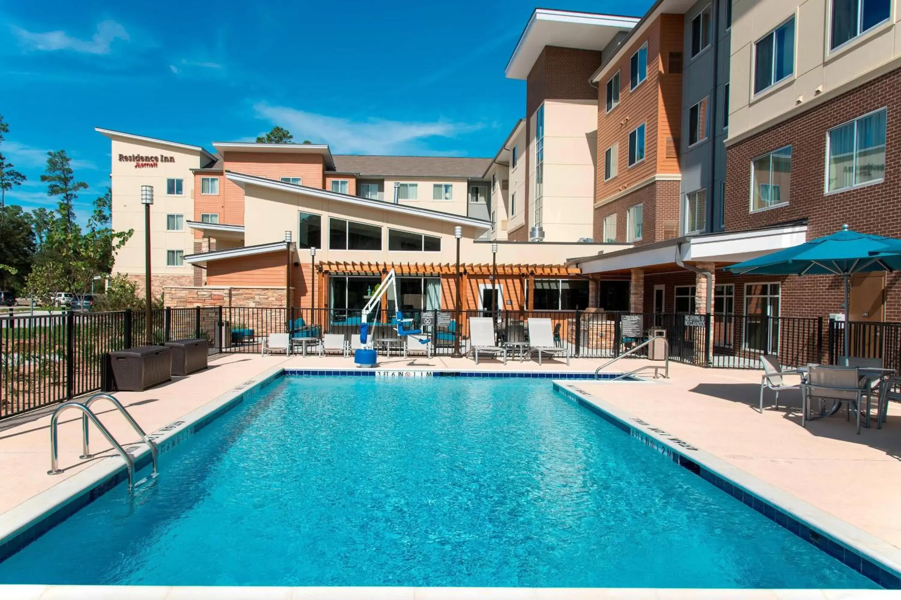 Swimming Pool in Residence Inn by Marriott Houston Springwoods Village