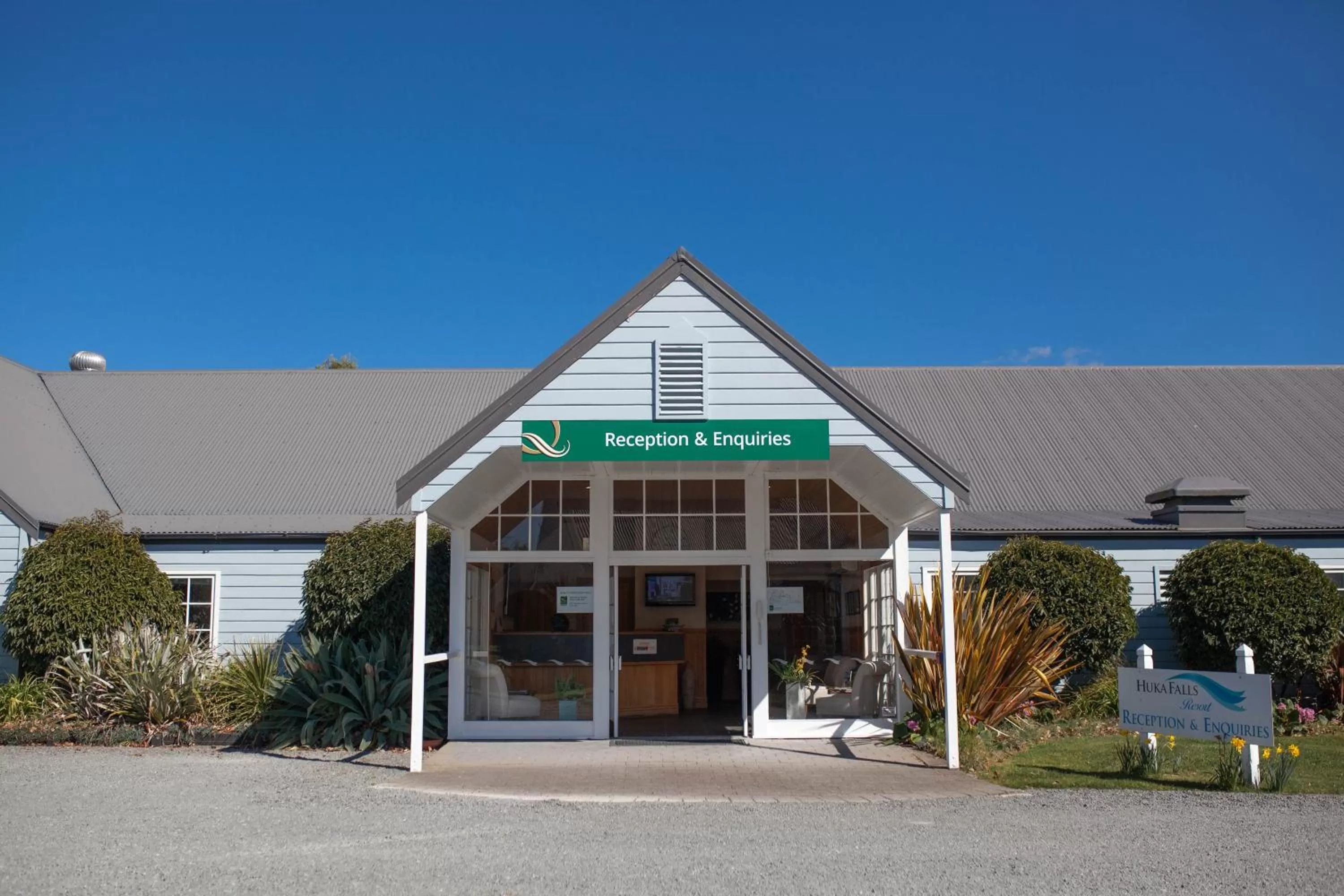 Property building in Huka Falls Resort