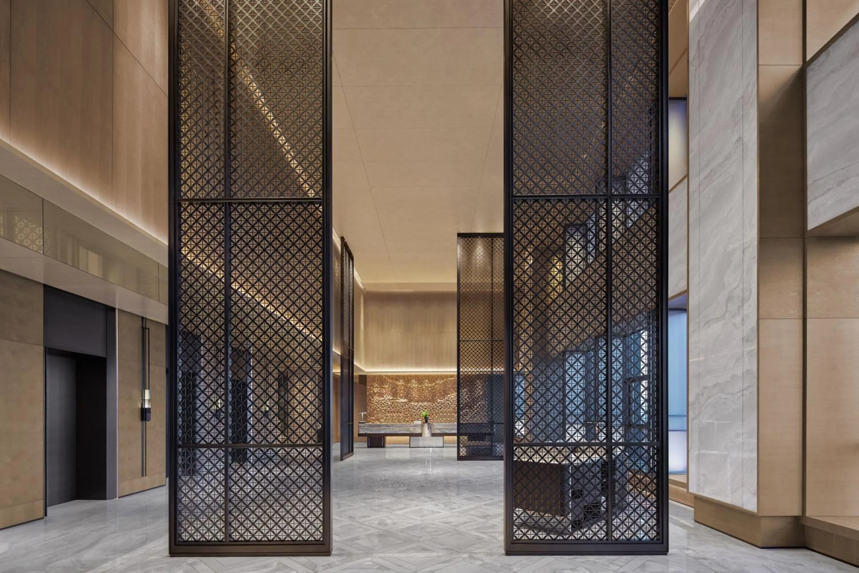 Lobby or reception in JW Marriott Hotel Changsha