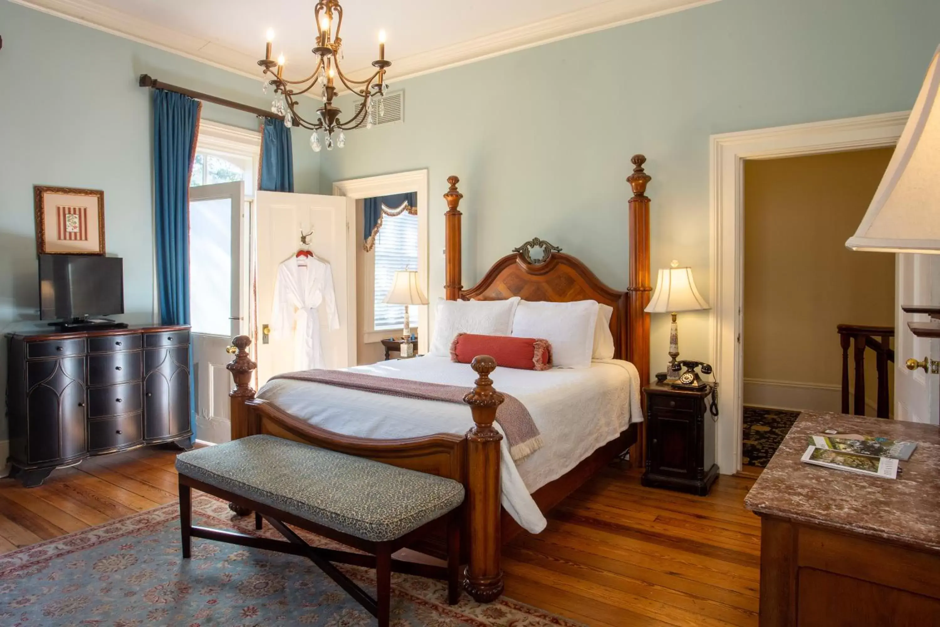 Bedroom, Bed in The Gastonian, Historic Inns of Savannah Collection