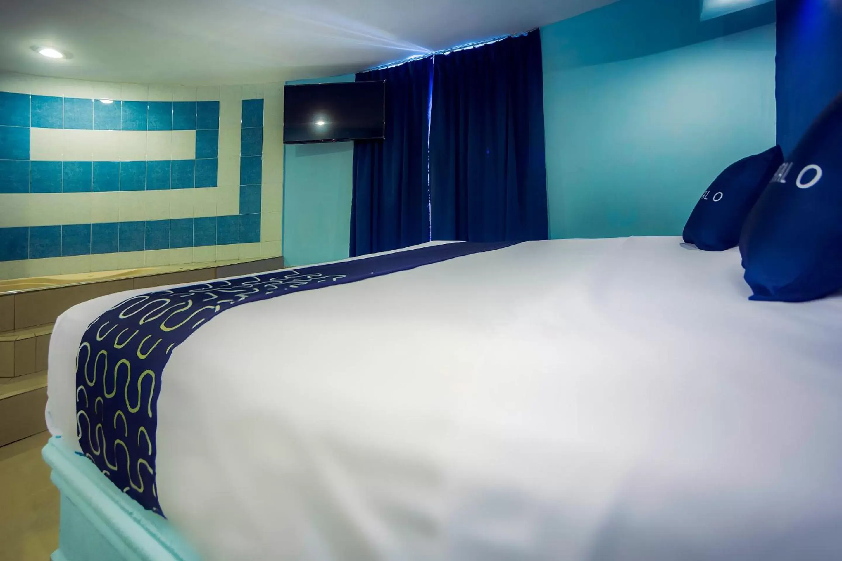 Bedroom, Bed in Capital O Hotel Diro, Monterrey