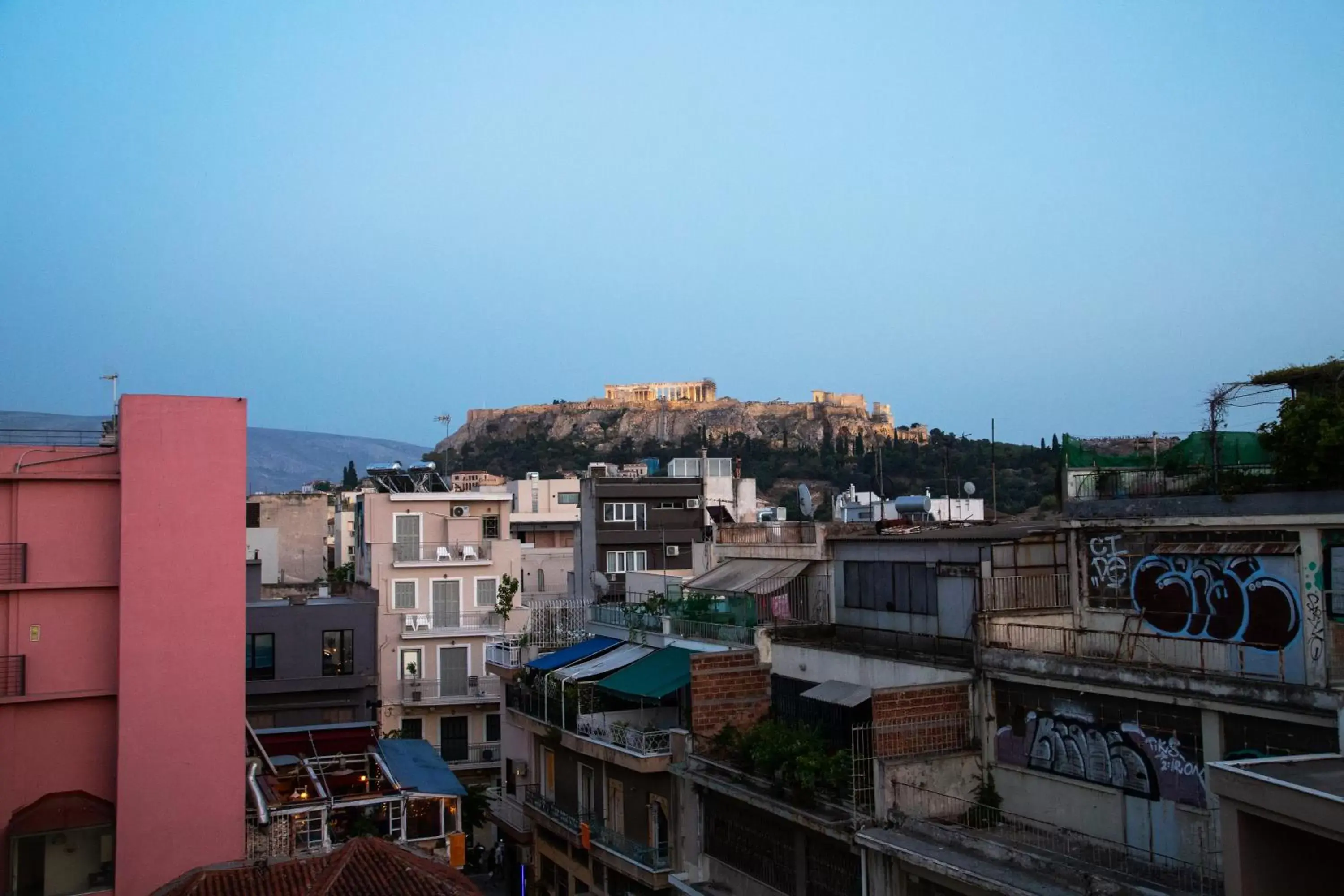 Neighbourhood in Downtown Athens Lofts - The Acropolis Observatory