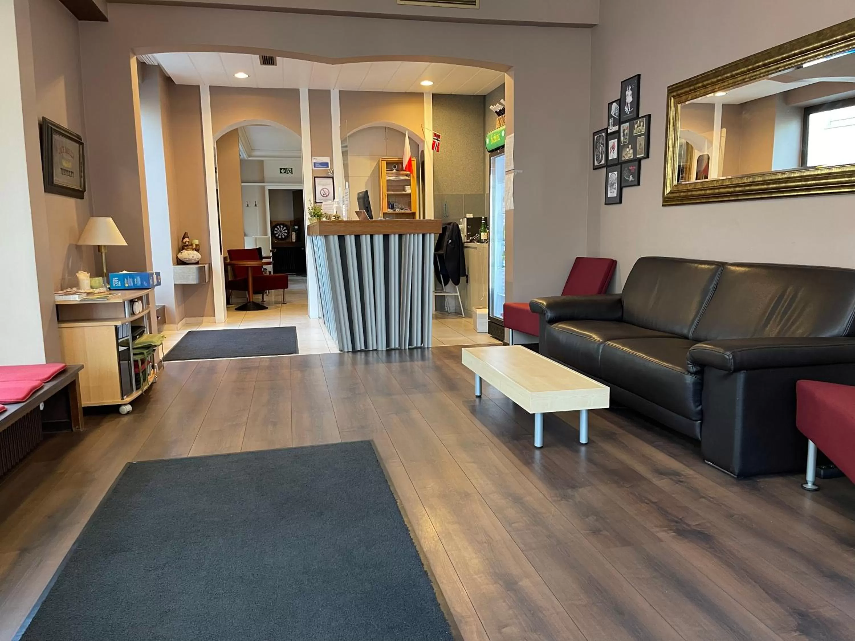 Lobby or reception in Hafner Hotel- Apartment