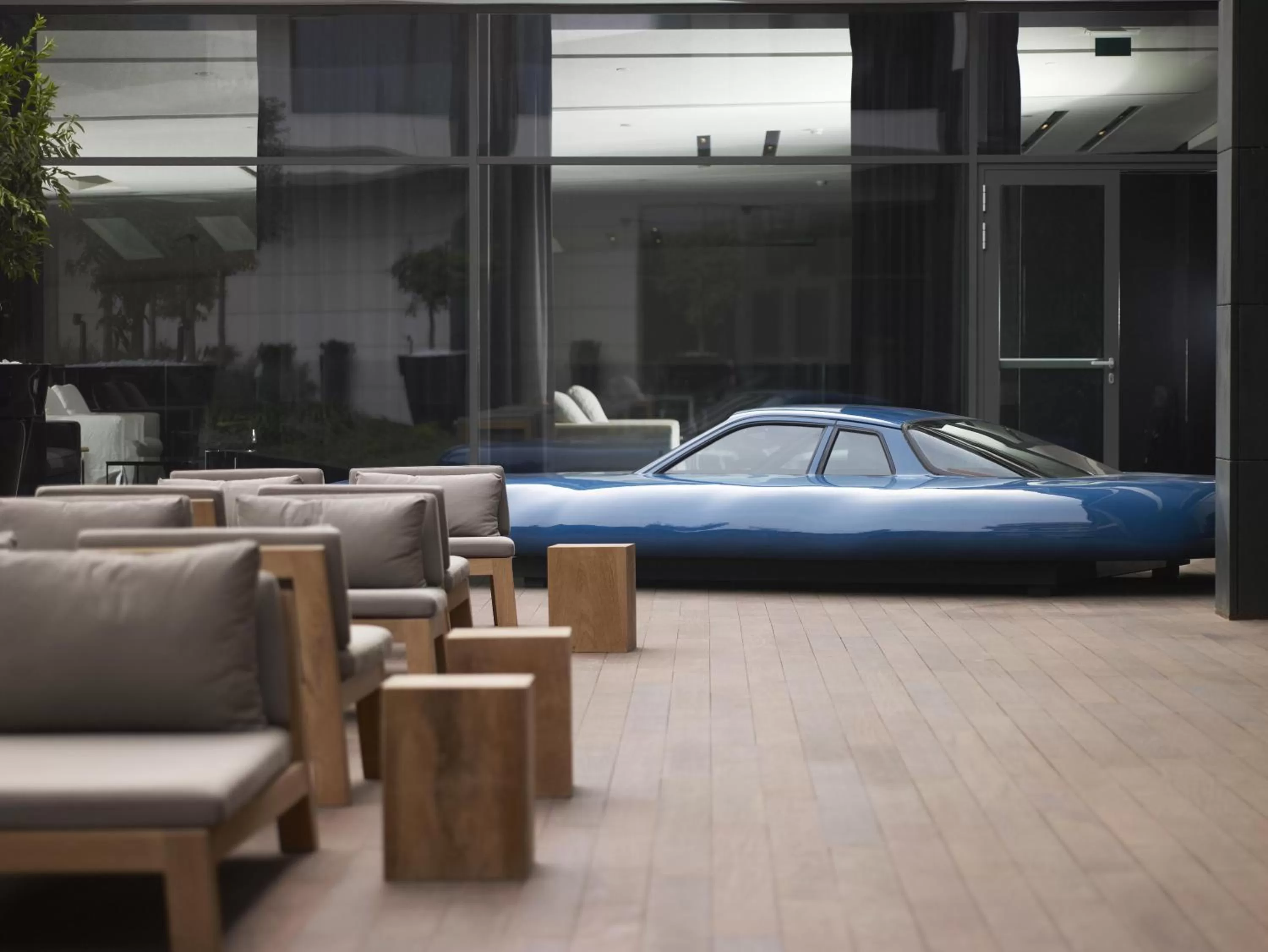 Lounge or bar, Bed in The Met Hotel Thessaloniki, a Member of Design Hotels