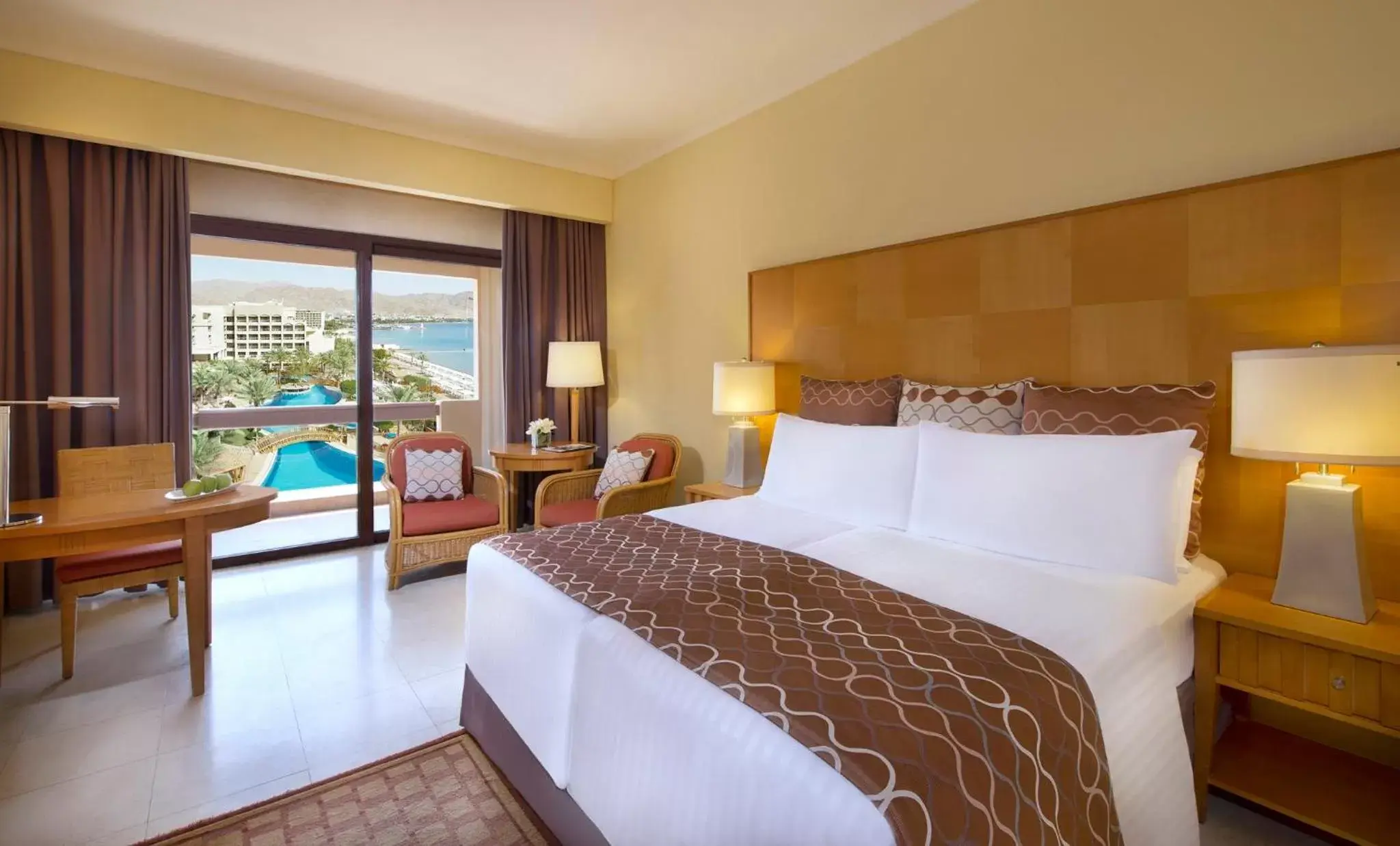 Photo of the whole room, Bed in InterContinental Aqaba, an IHG Hotel