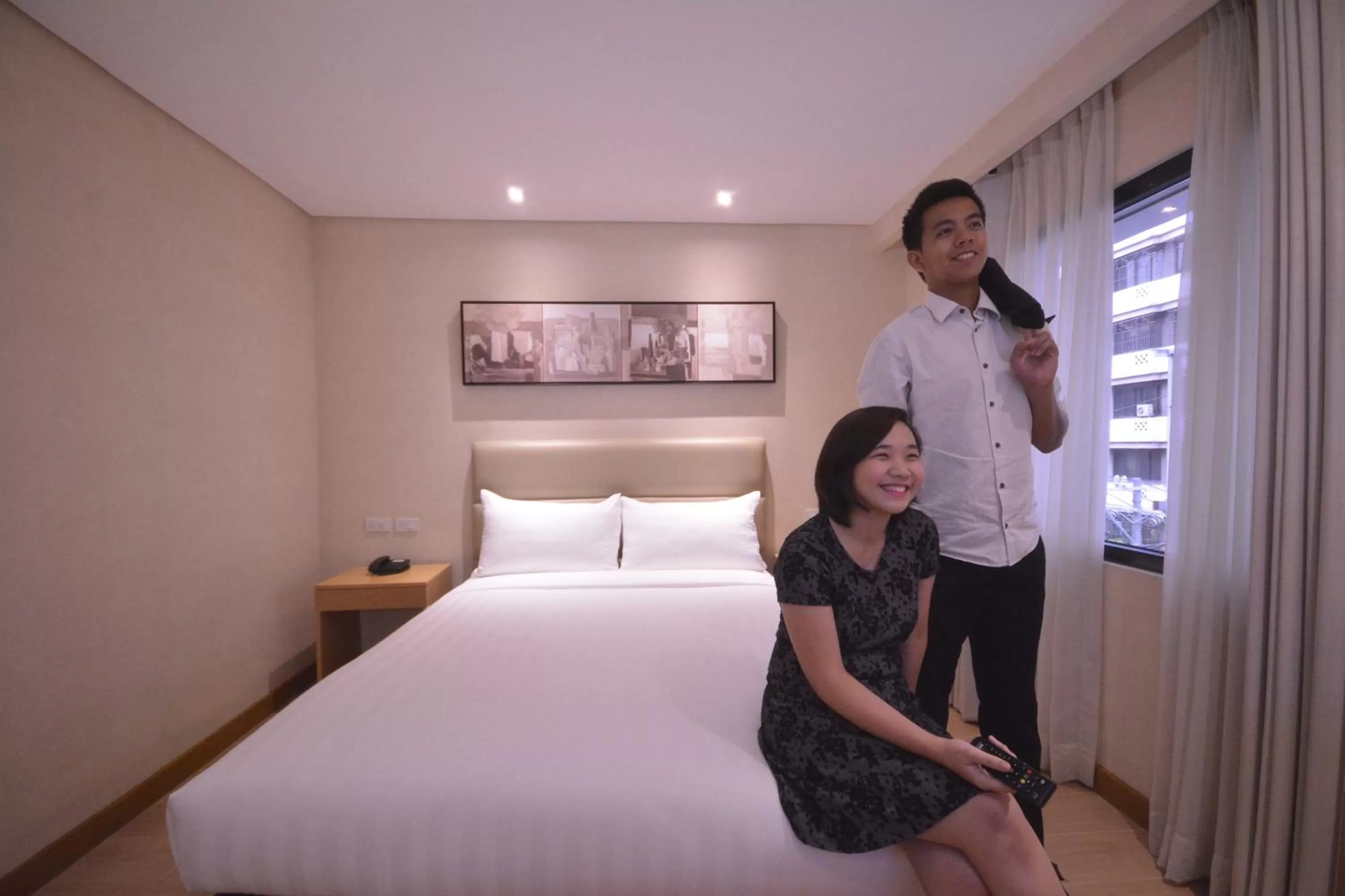 Photo of the whole room, Bed in Jinjiang Inn - Ortigas