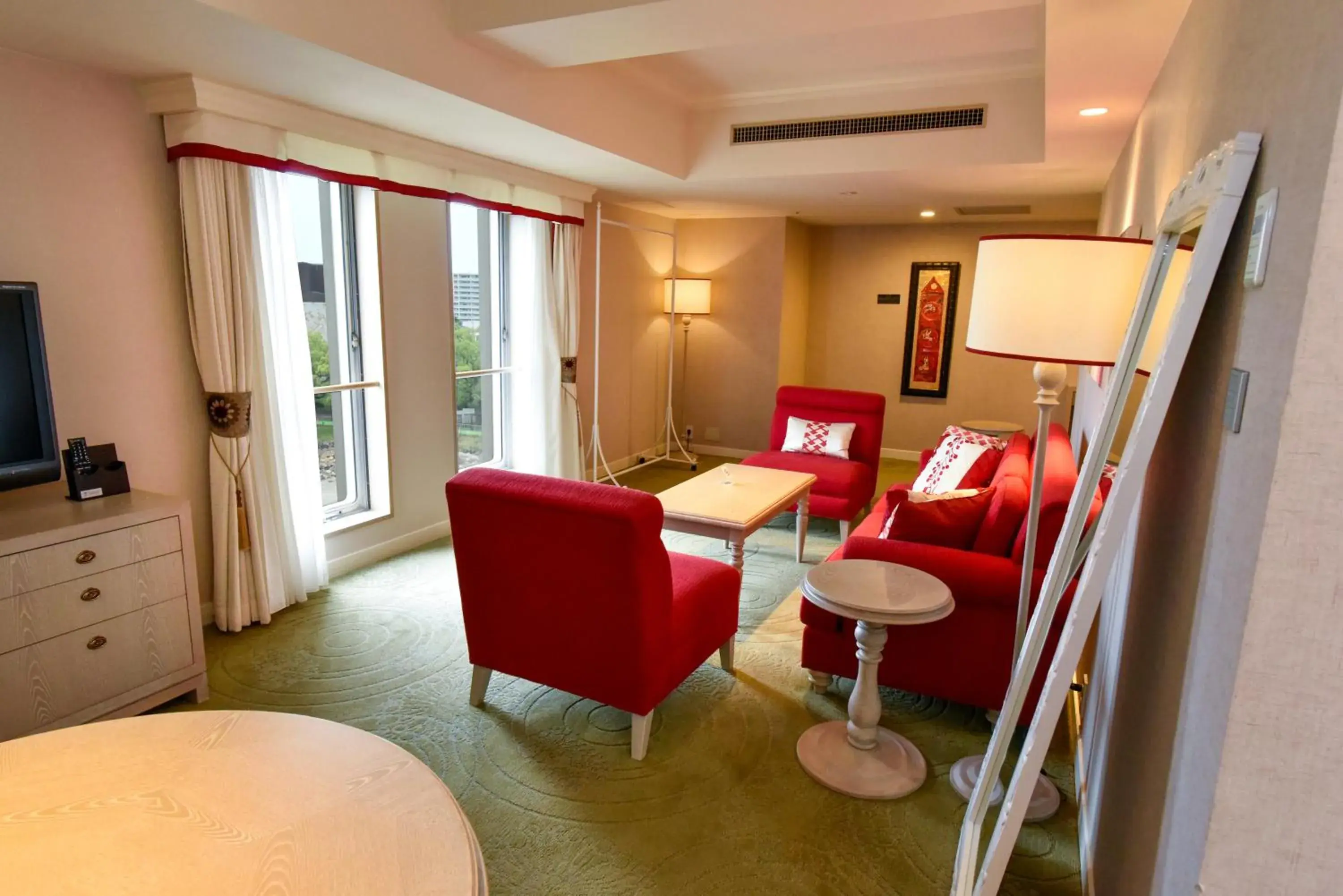 Seating Area in Kumamoto Hotel Castle