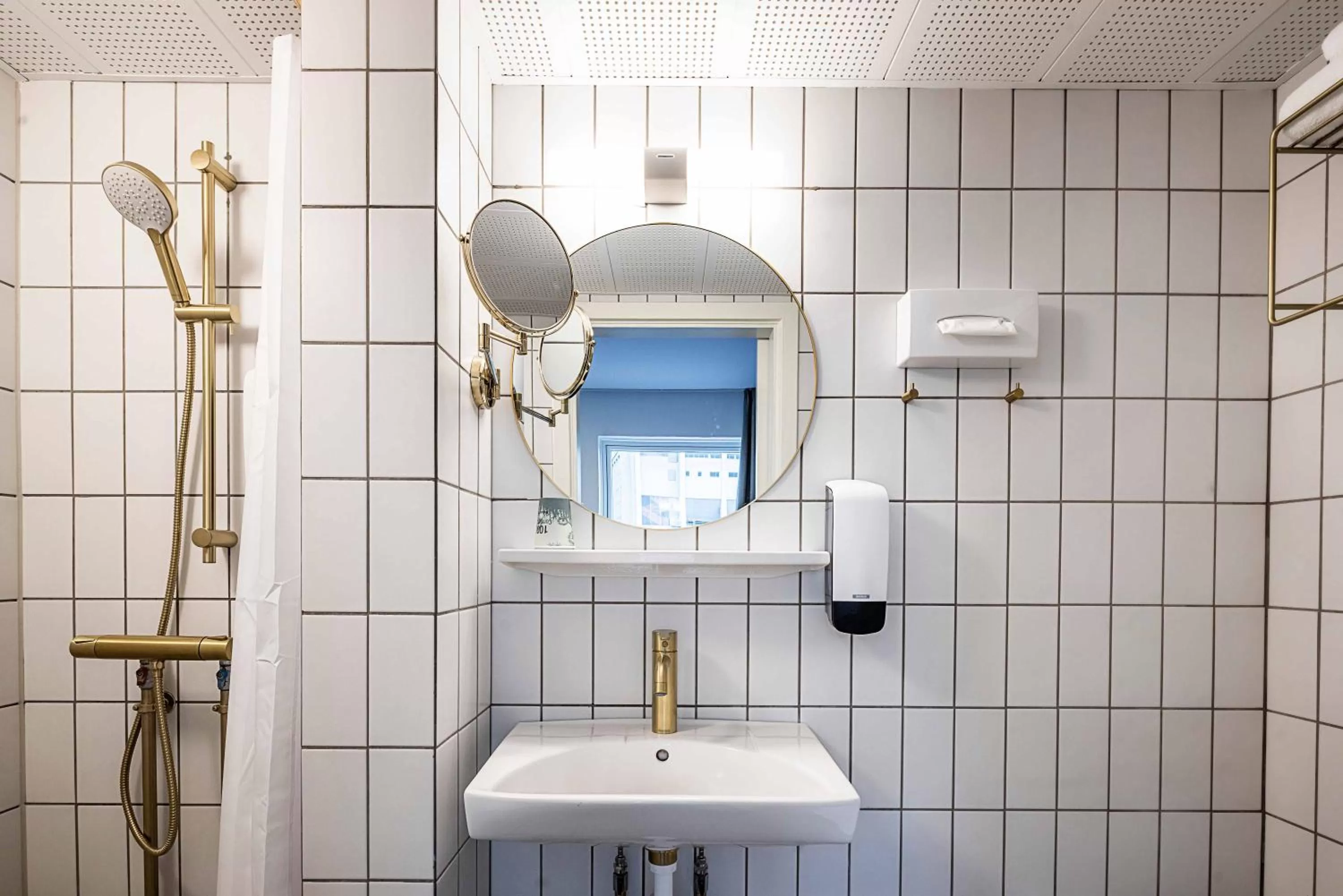 Bathroom in KOMPAS Hotel Aalborg