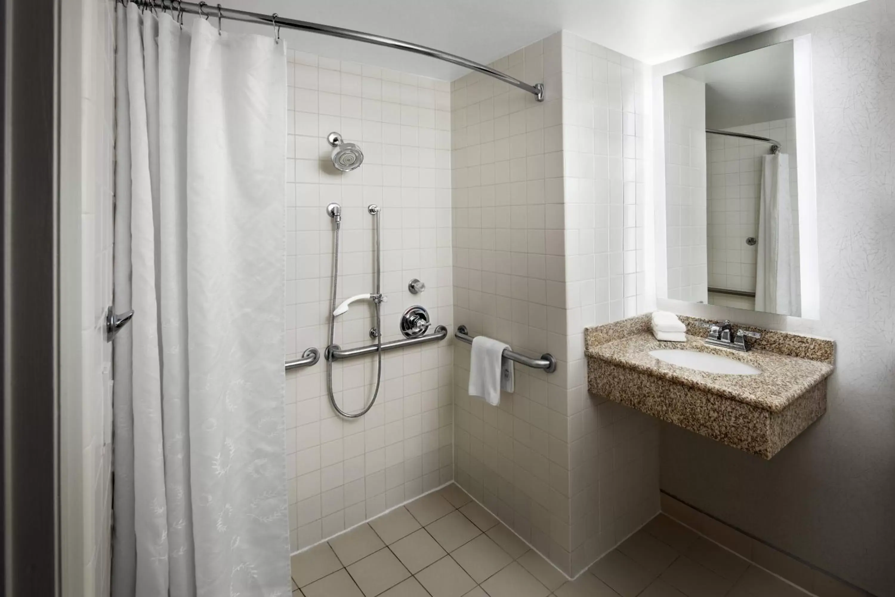 Bathroom in Sheraton Raleigh Hotel
