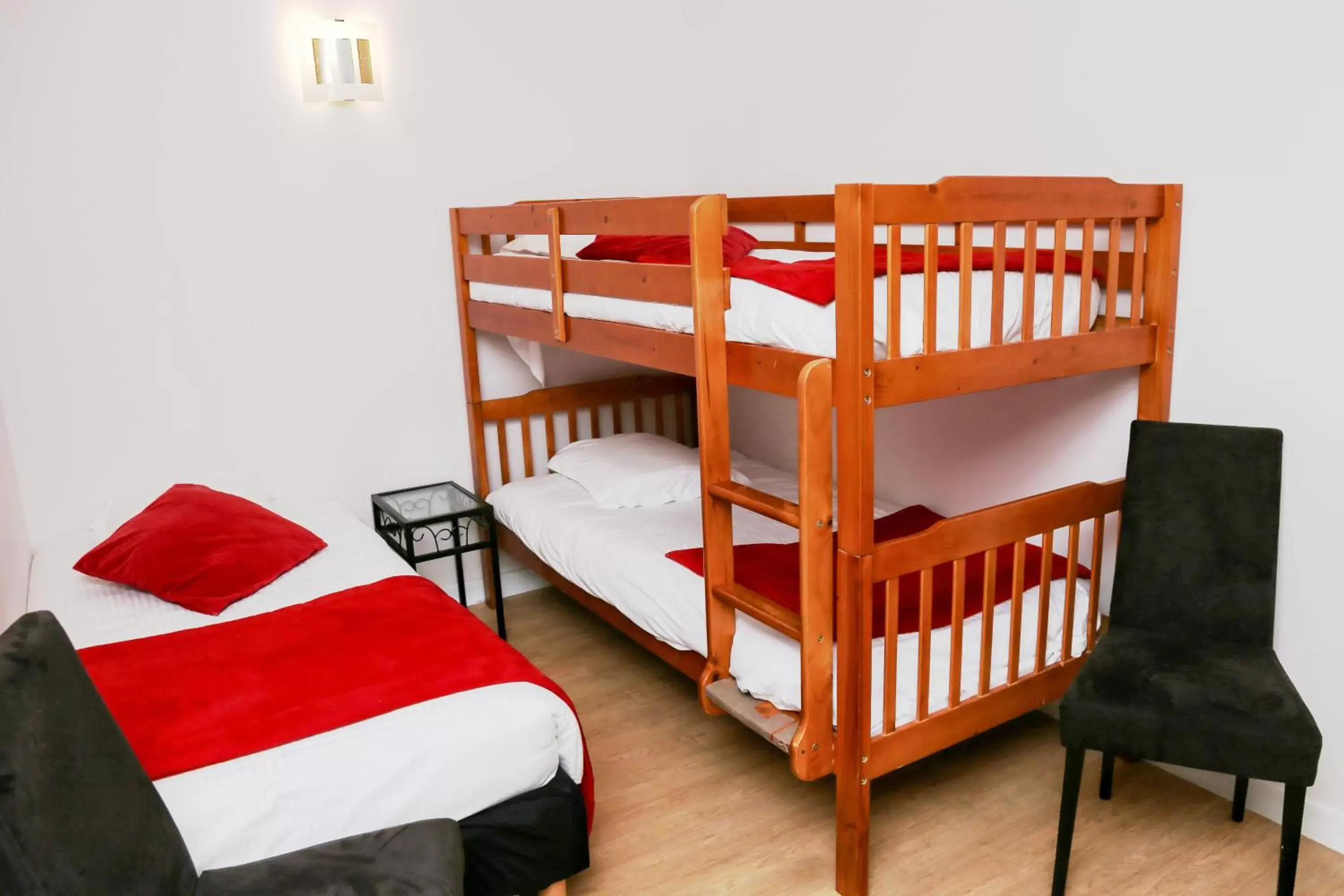 Bedroom, Bunk Bed in Hôtel Le Bayeux