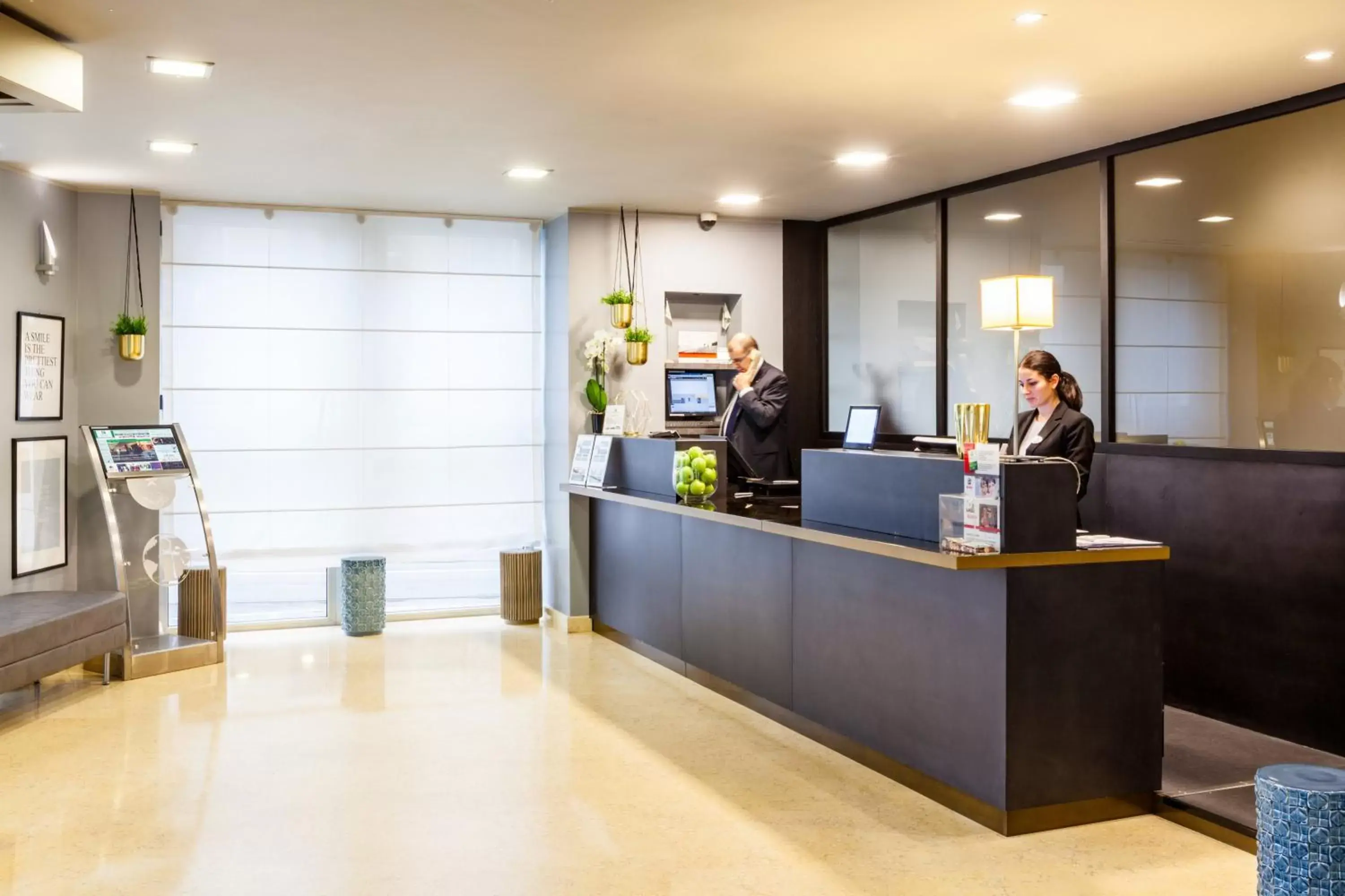 Lobby or reception, Lobby/Reception in Holiday Inn Milan Garibaldi Station, an IHG Hotel
