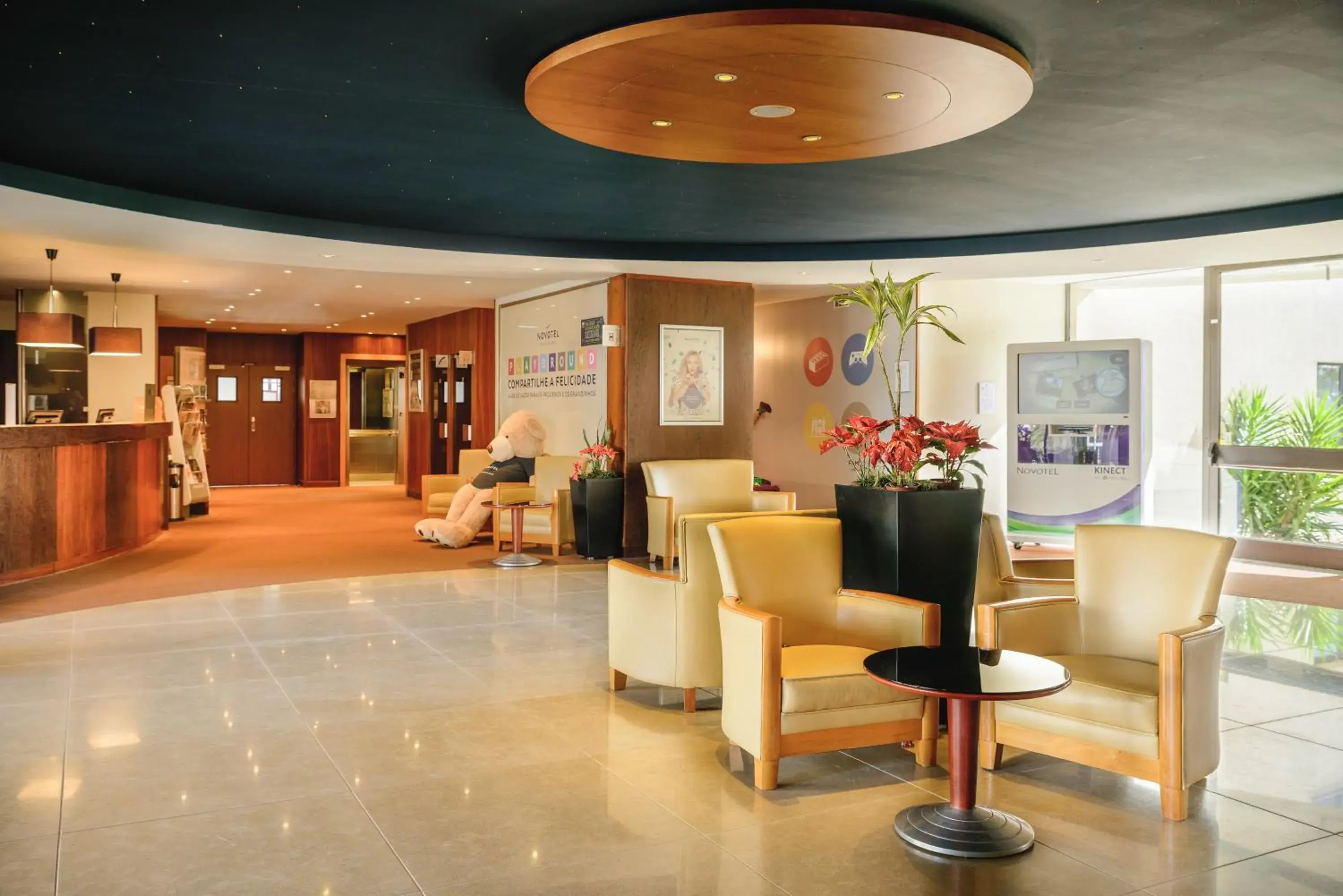 Lobby or reception, Lobby/Reception in Novotel Porto Gaia