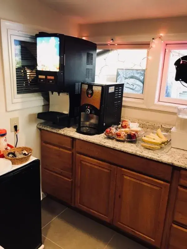 Kitchen/Kitchenette in Dutch Motel Palmyra