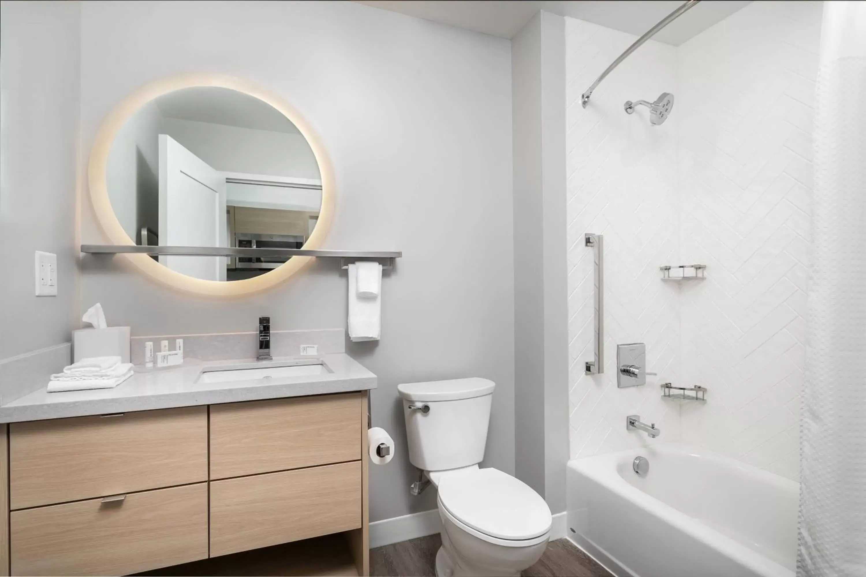Bathroom in TownePlace Suites by Marriott Nashville Midtown