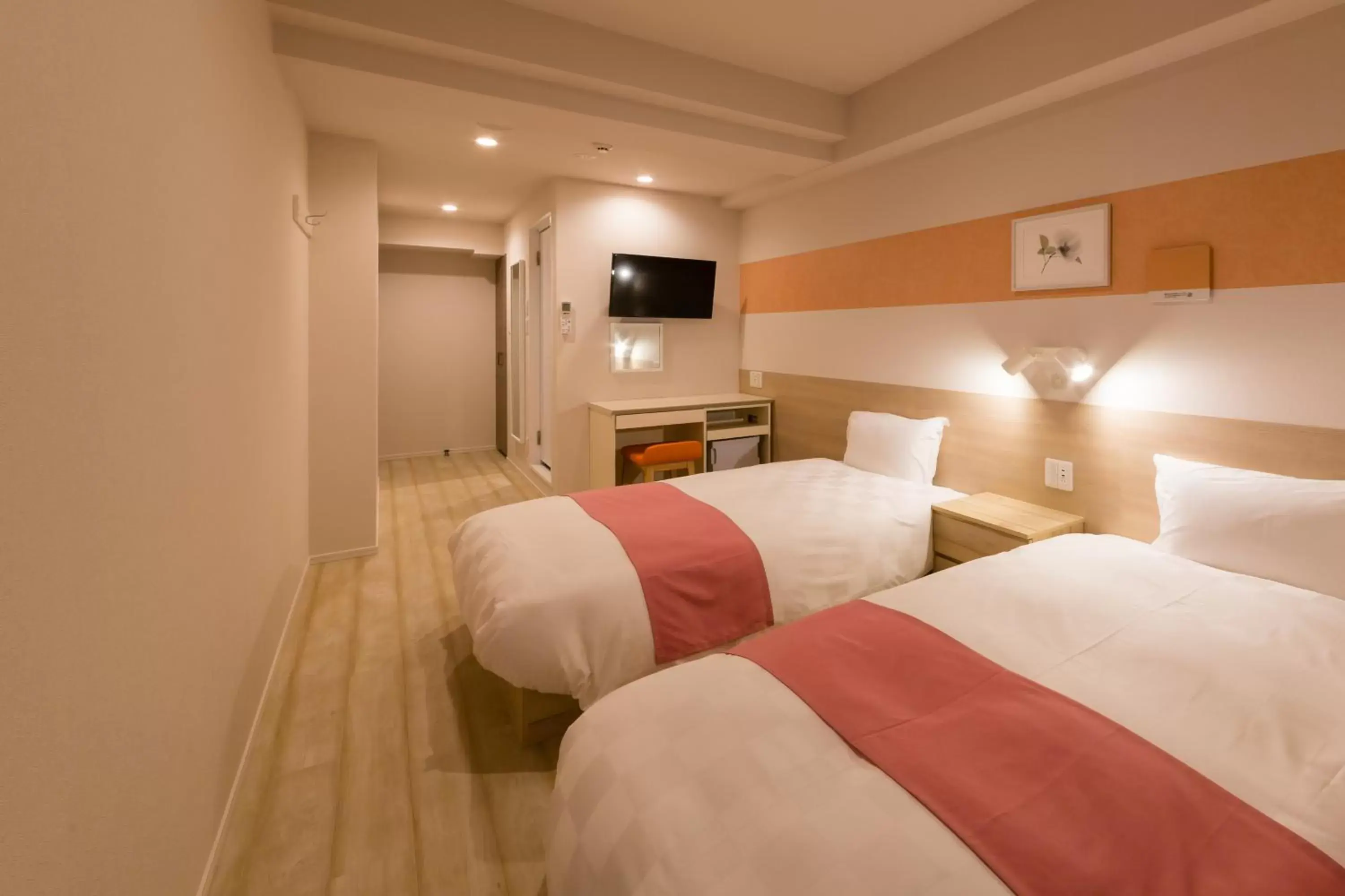 Photo of the whole room, Bed in SARASA HOTEL Namba