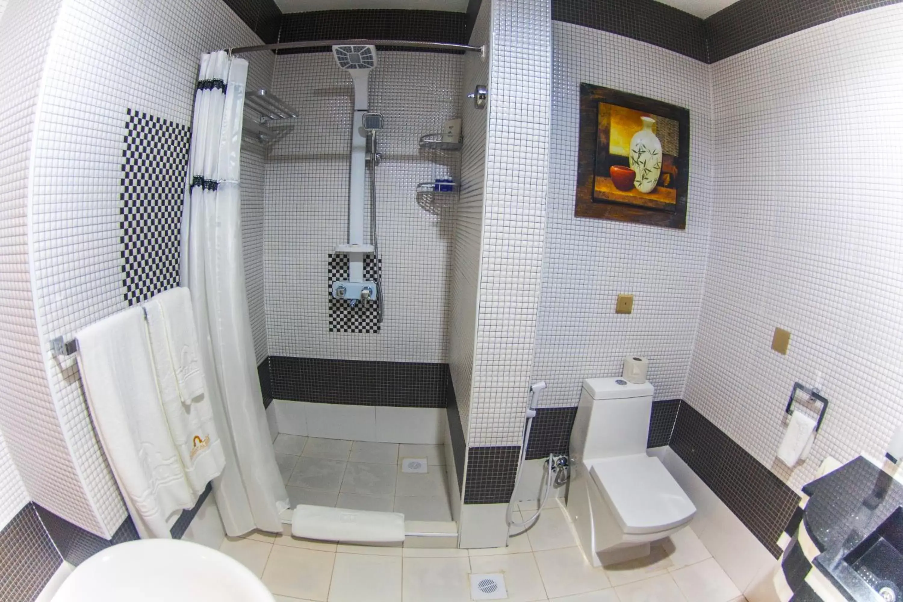 Shower, Bathroom in Madinat Al Bahr Business & Spa Hotel