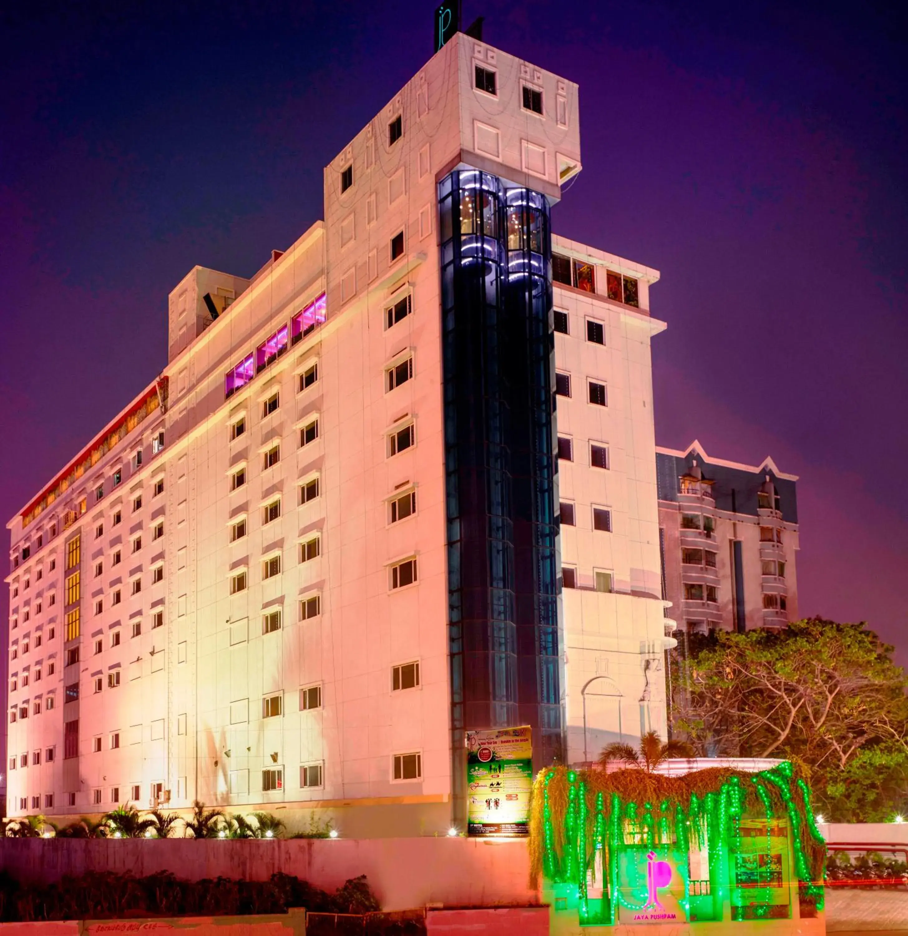 Property building in JP Hotel in Chennai