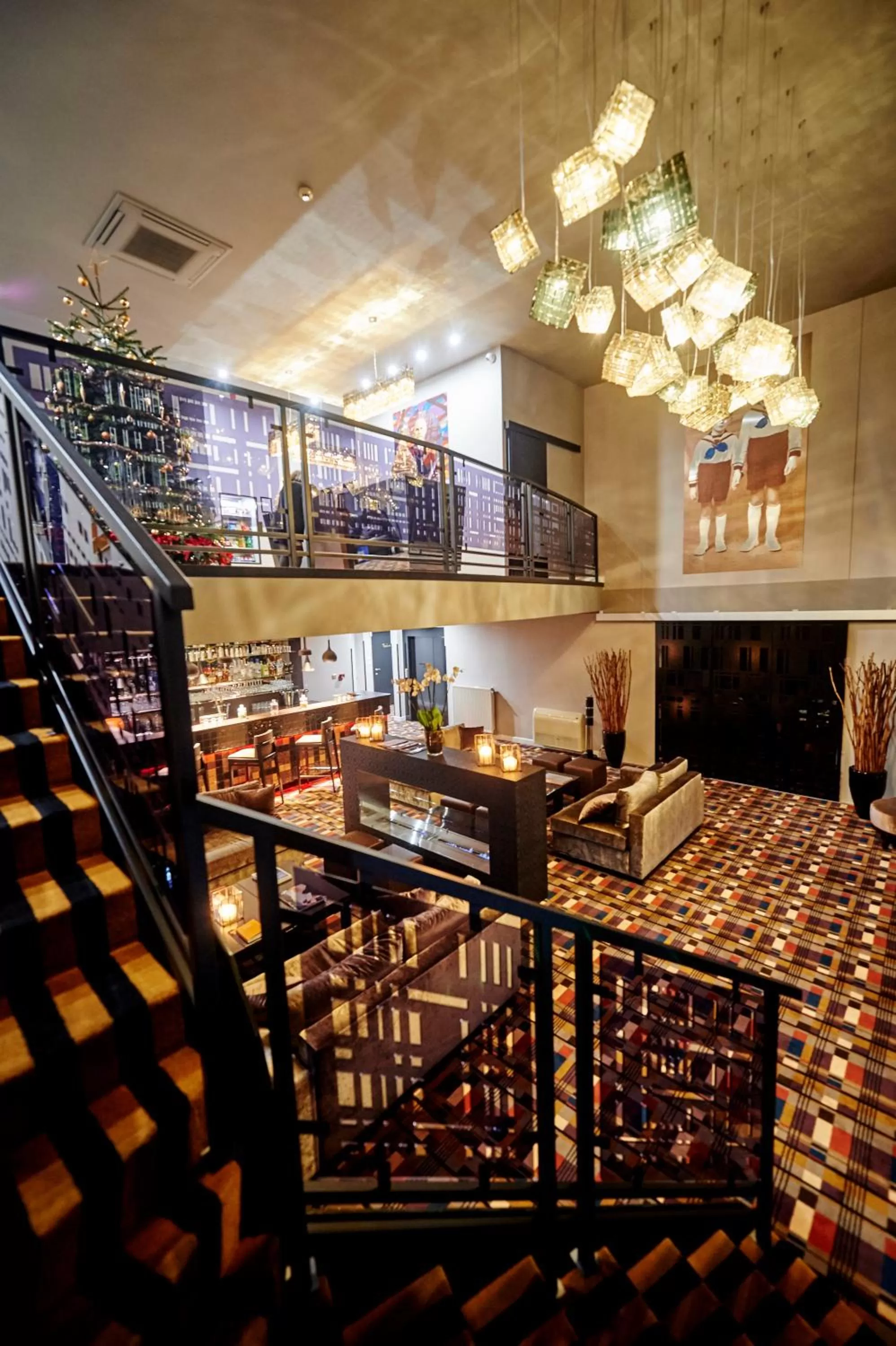 Lobby or reception in Hotel The Augustin