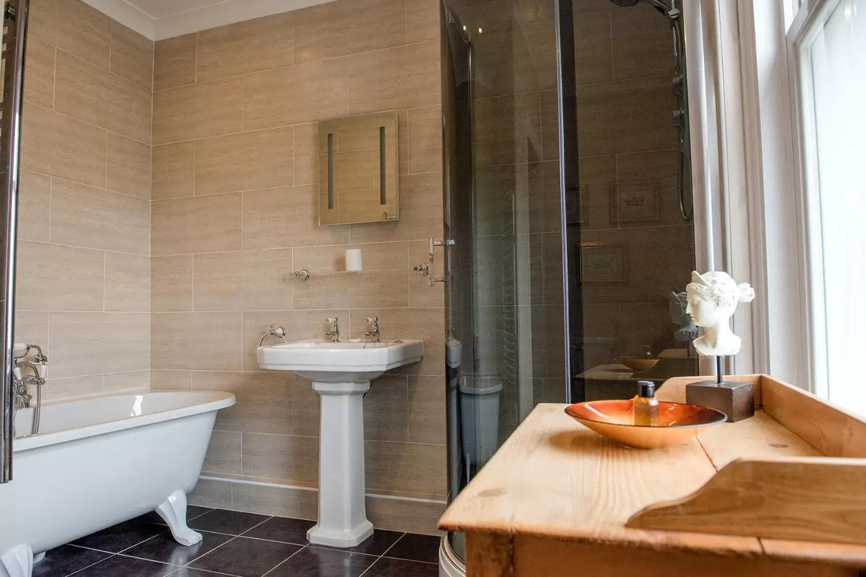 Bathroom in Mynd House