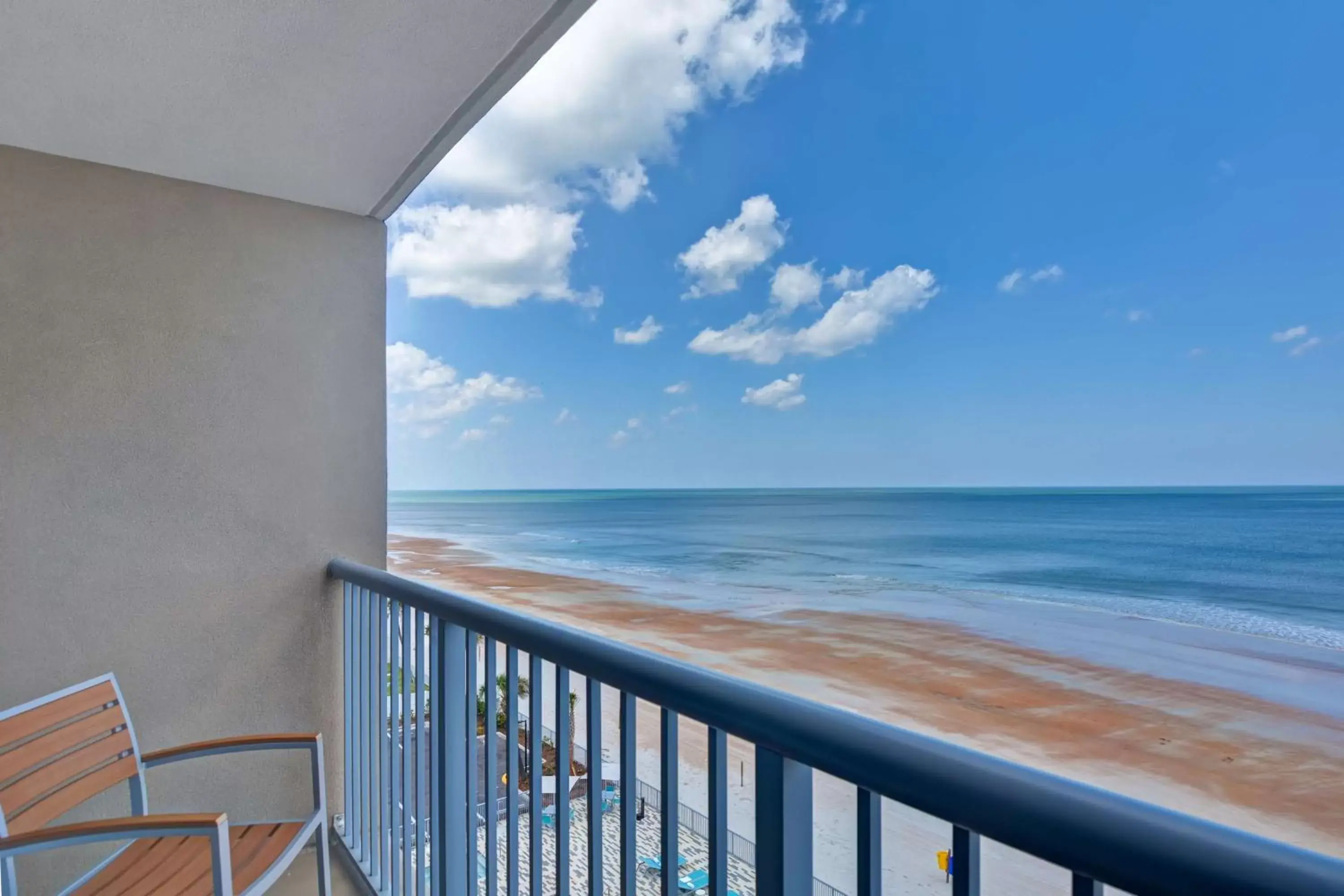 View (from property/room), Balcony/Terrace in Home2 Suites Ormond Beach Oceanfront, FL