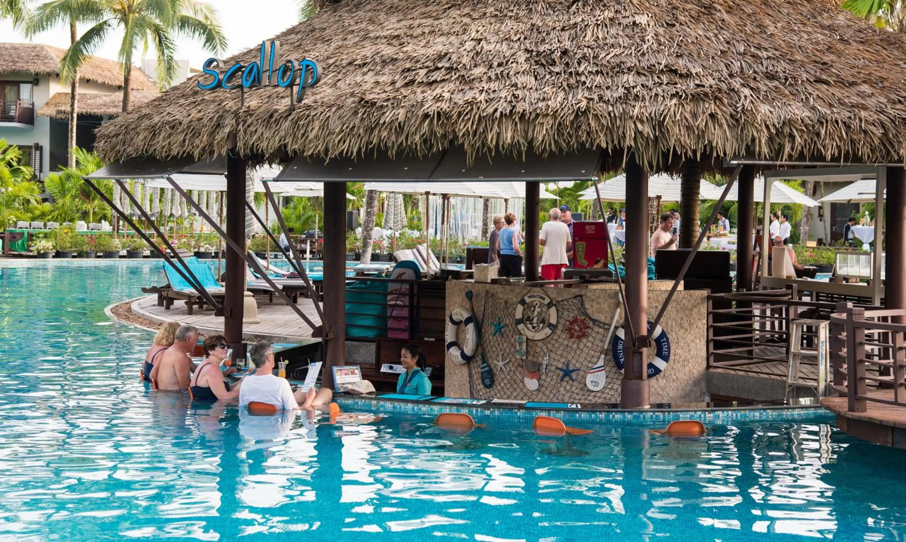 Lounge or bar in The Haven Khao Lak