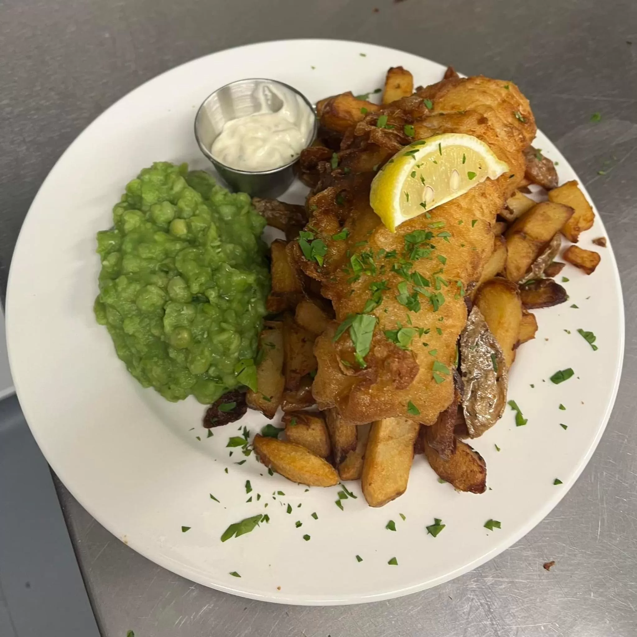 Food in The White Swan Deighton