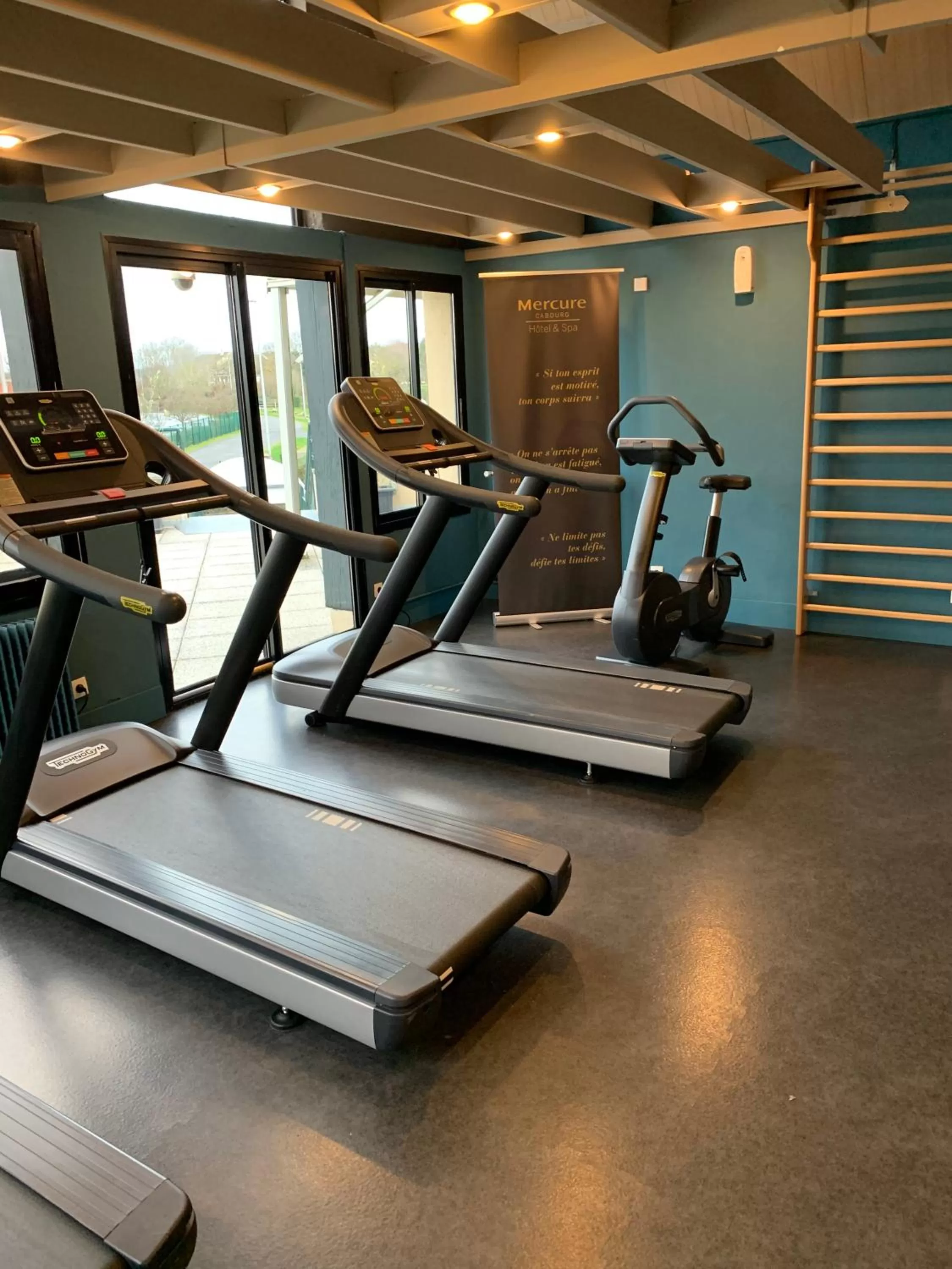 Fitness centre/facilities in Mercure Cabourg Hôtel & Spa