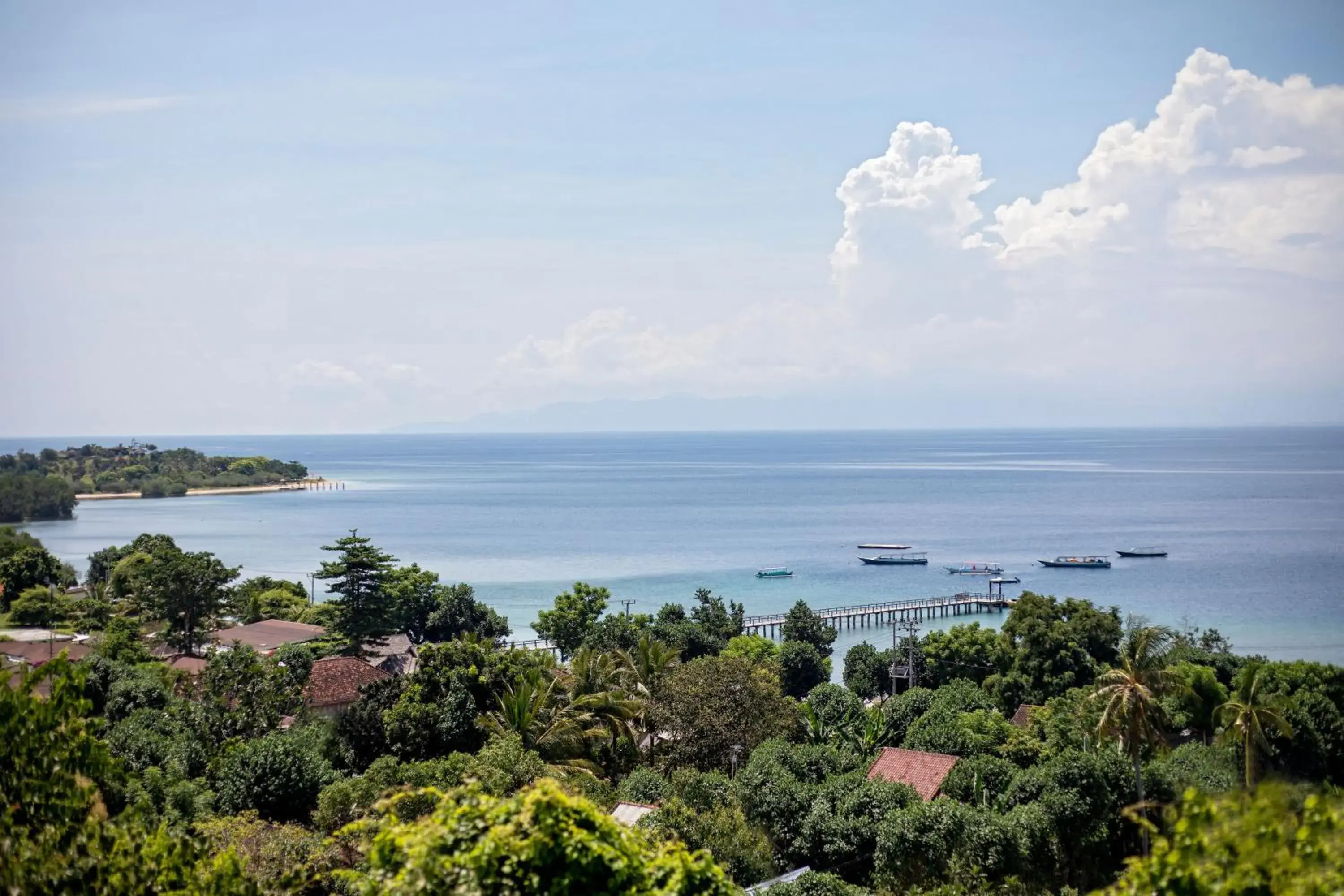 Natural landscape in Kokomo Resort Gili Gede