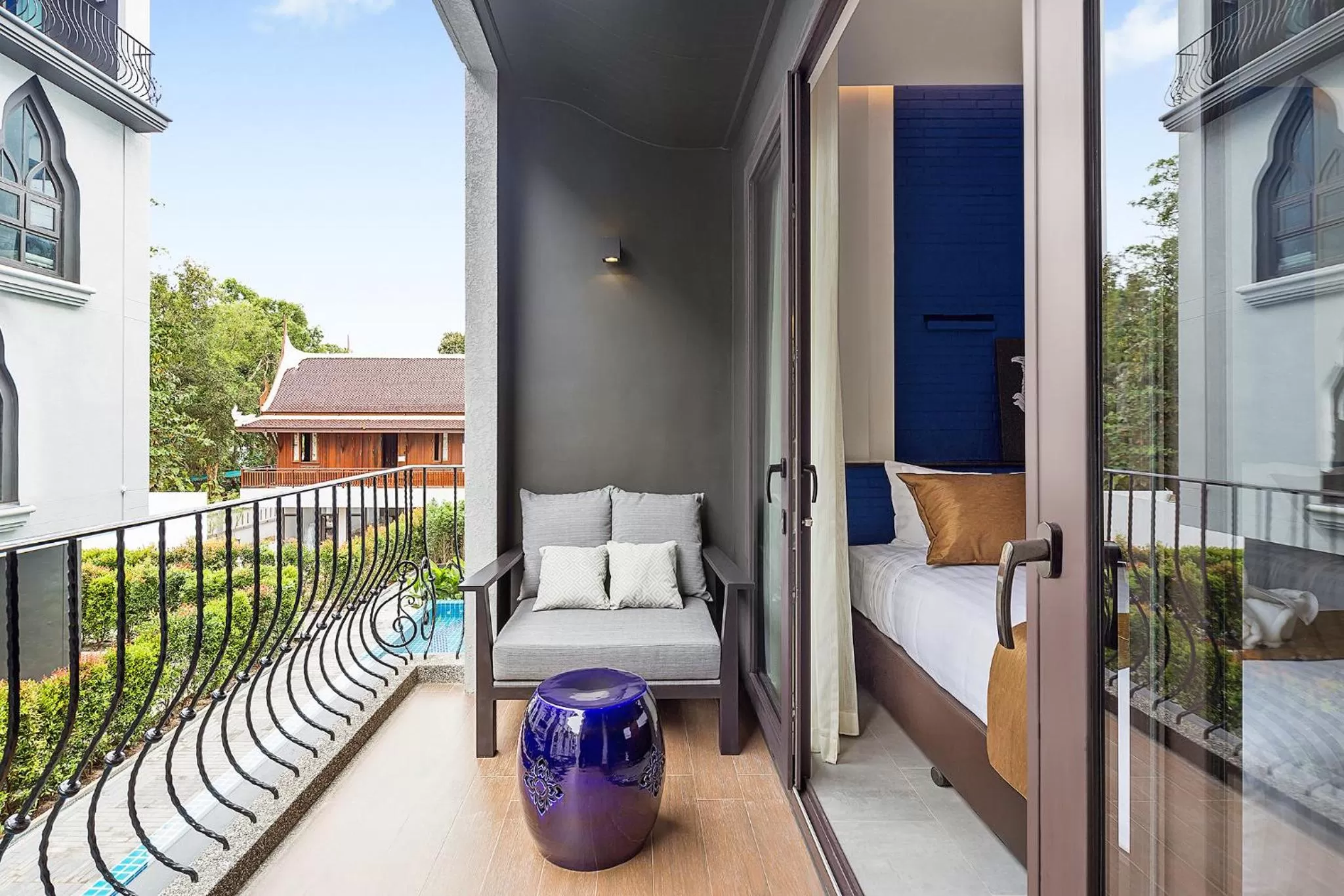 Balcony/Terrace in Aksorn Rayong, The Vitality Collection - SHA PLUS