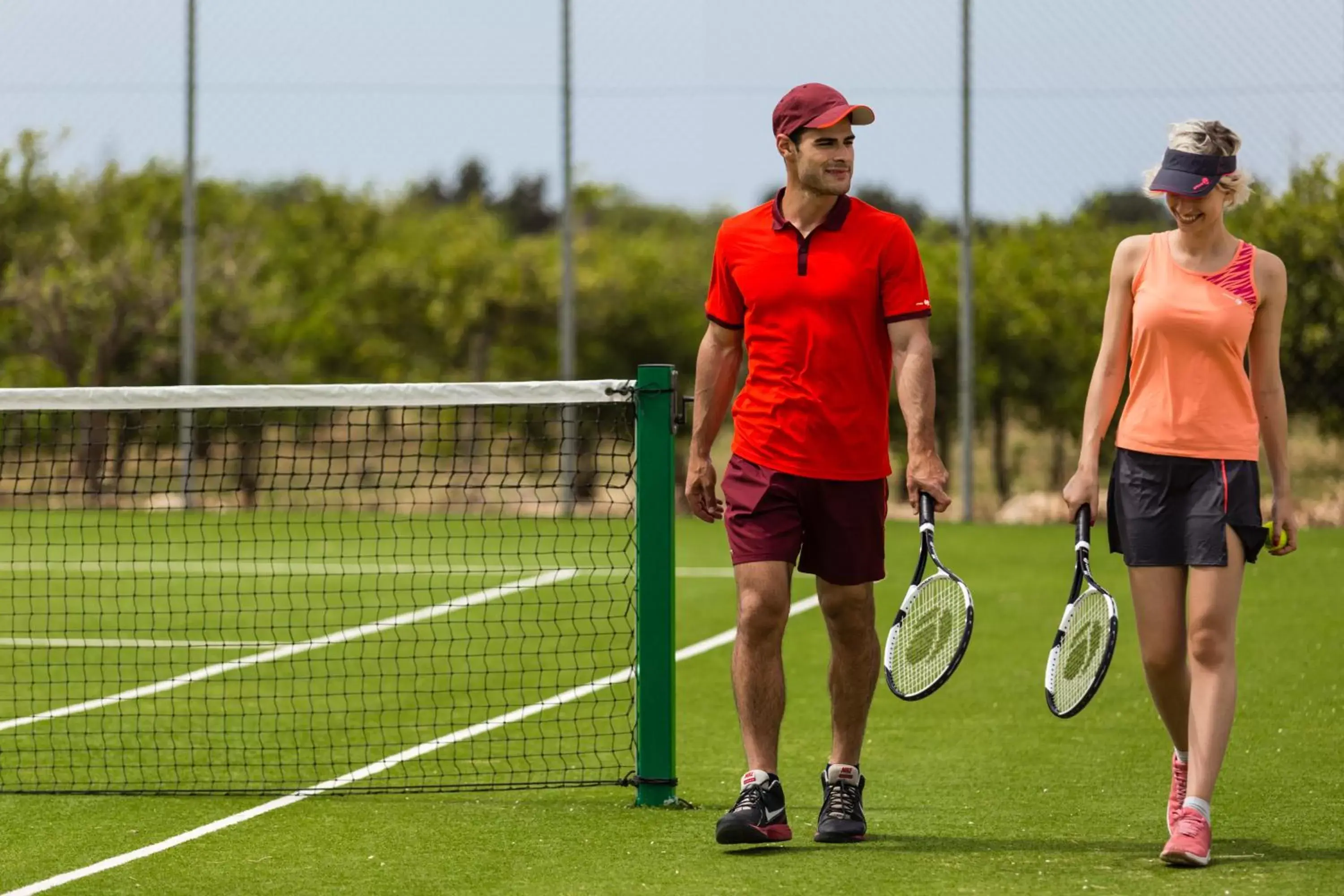 Tennis court in Wellness Spa Hotel Principe Fitalia