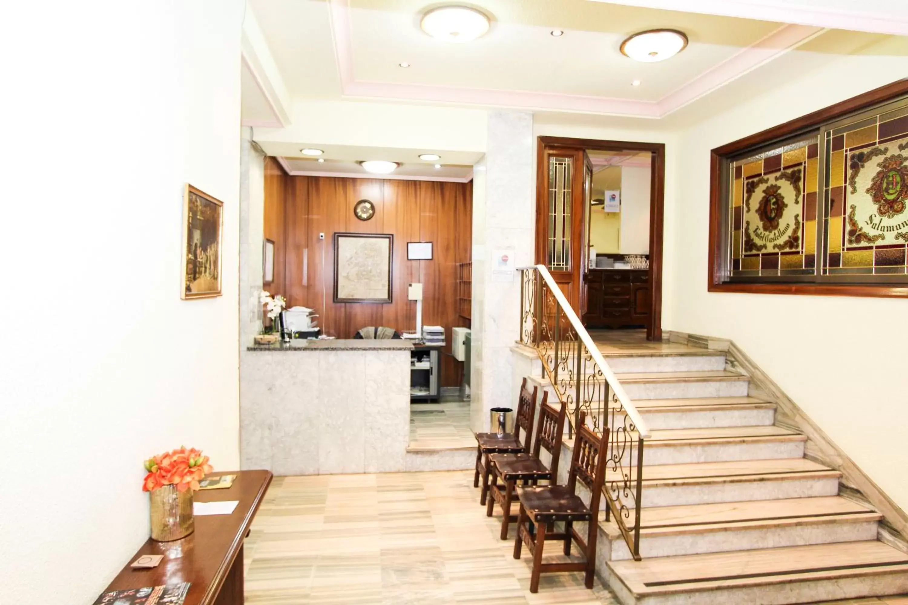 Lobby or reception in Hotel Castellano Centro