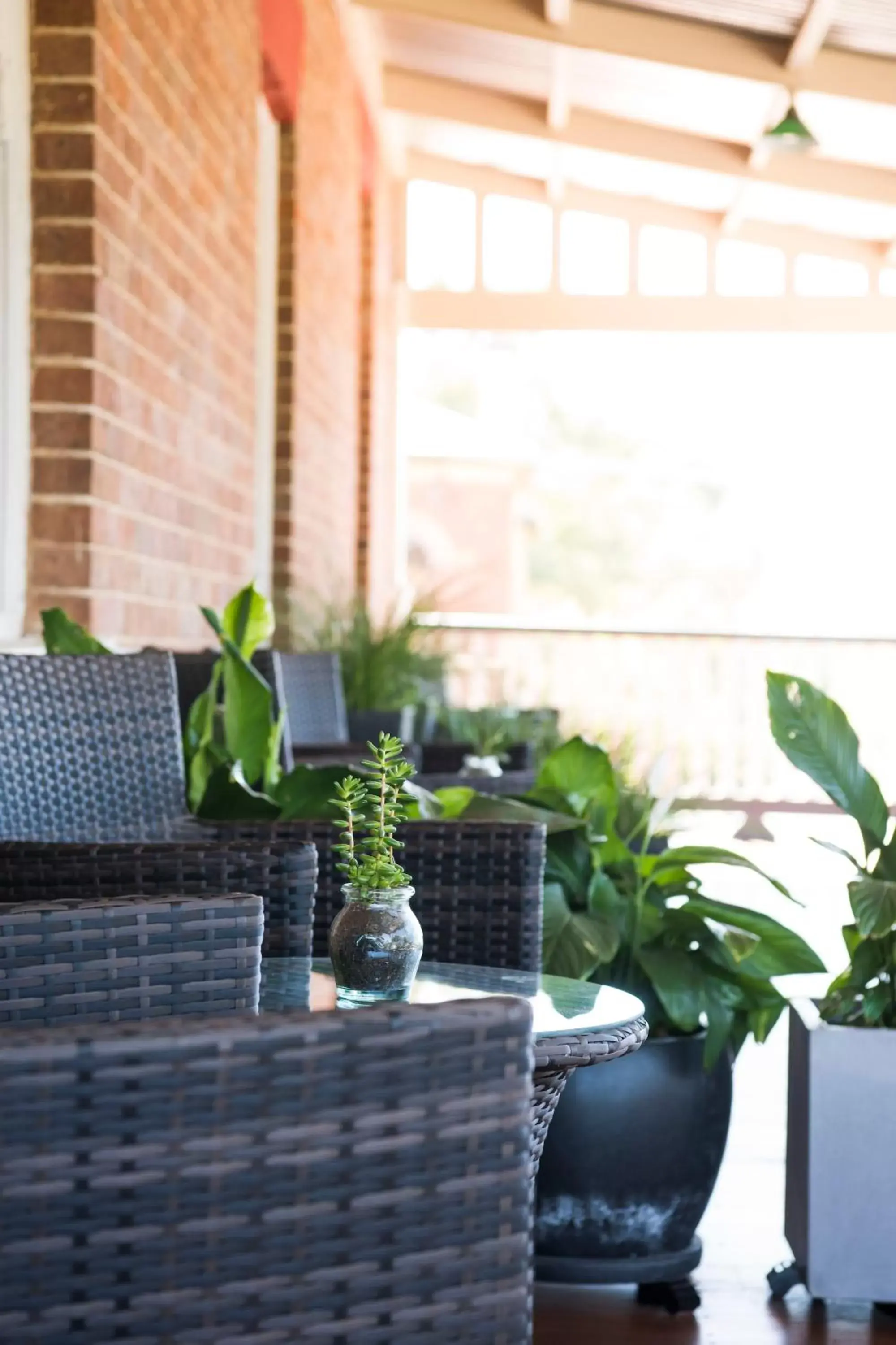 Balcony/Terrace in The Parkview Hotel Mudgee