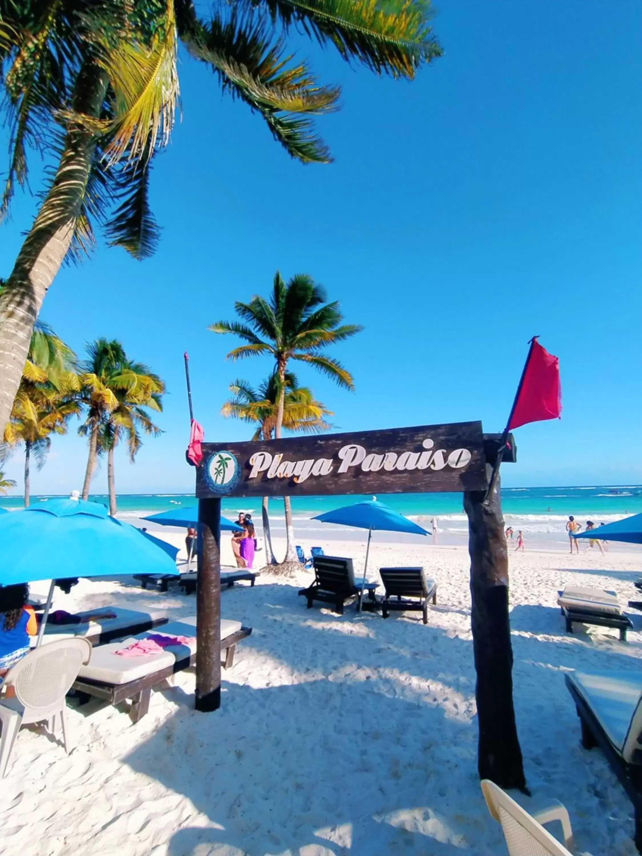 Property logo or sign, Beach in El Paraiso Hotel Tulum