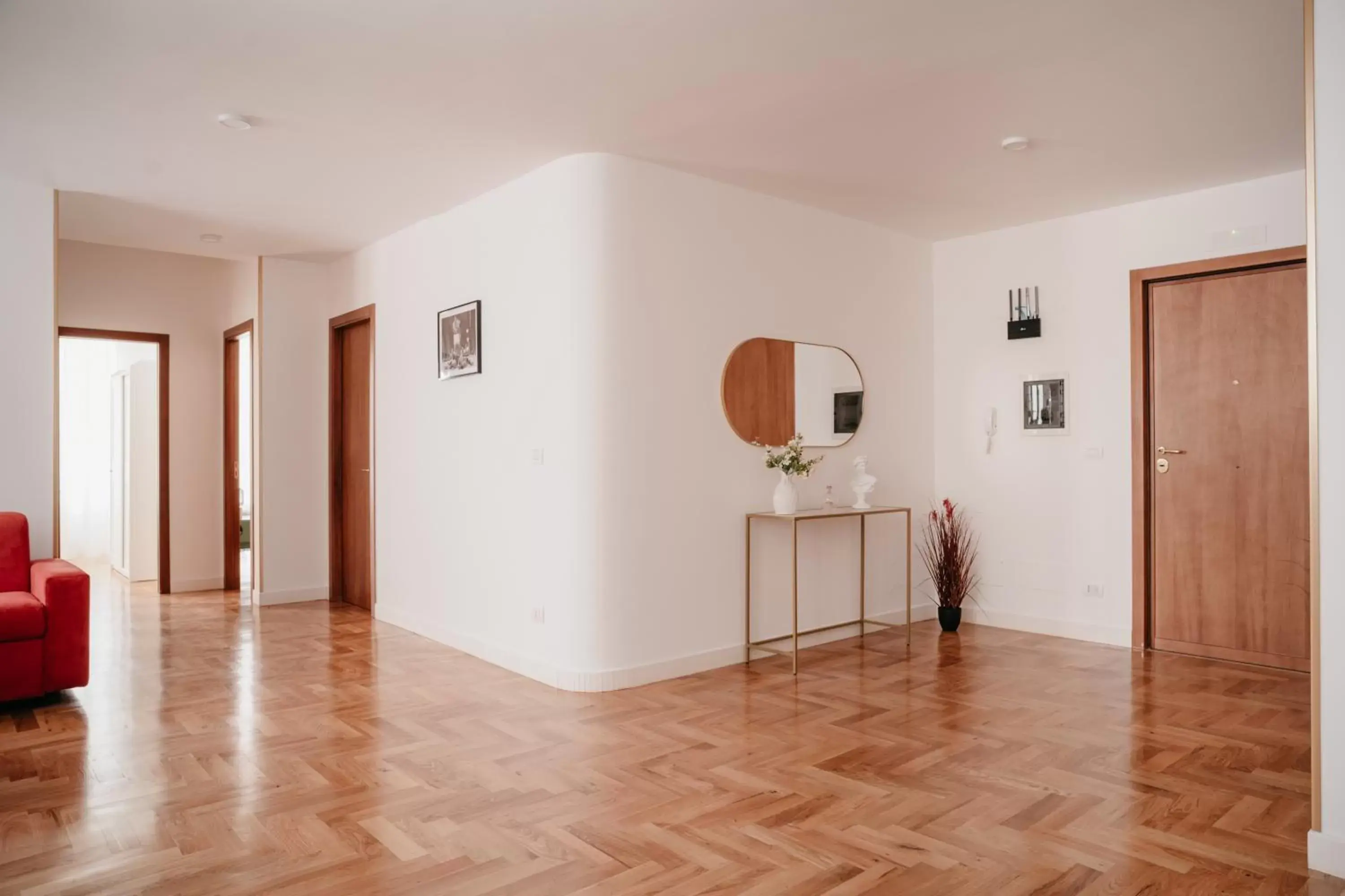 Living room, Kitchen/Kitchenette in Vista Napoli Residence by Casa Napoletana