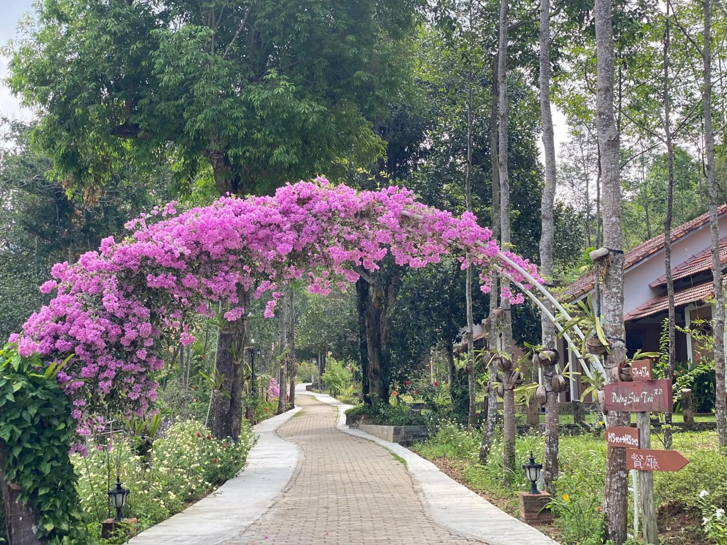 Property building in The Garden House Phu Quoc Resort