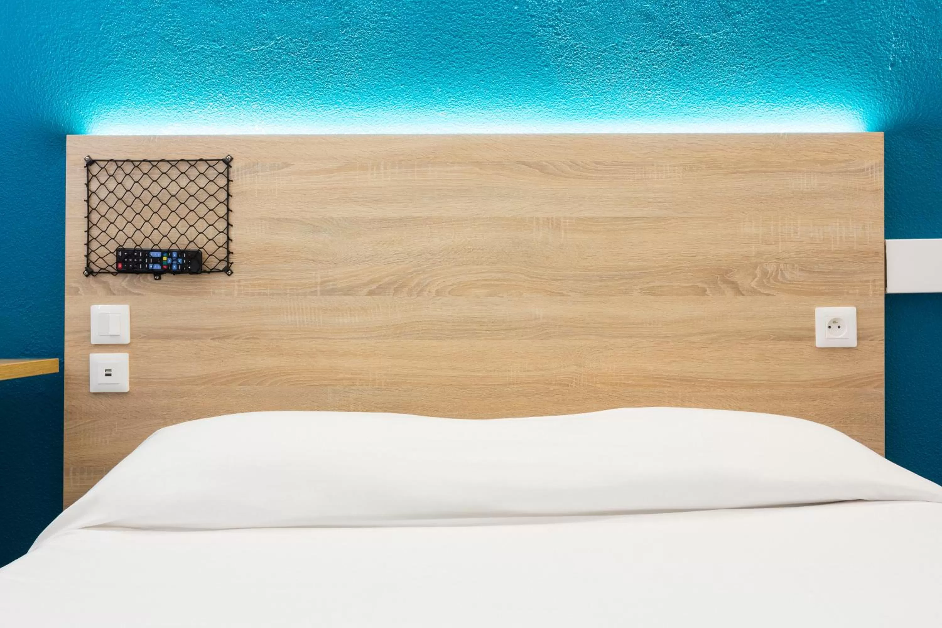 Bed in Hôtel F1 Reims Tinqueux