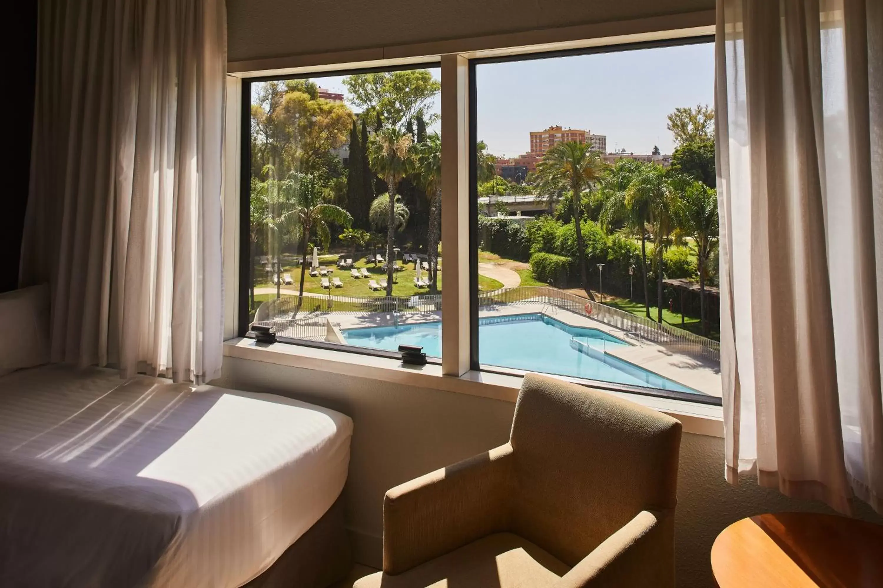 Garden view, Pool View in Silken Al-Andalus Palace