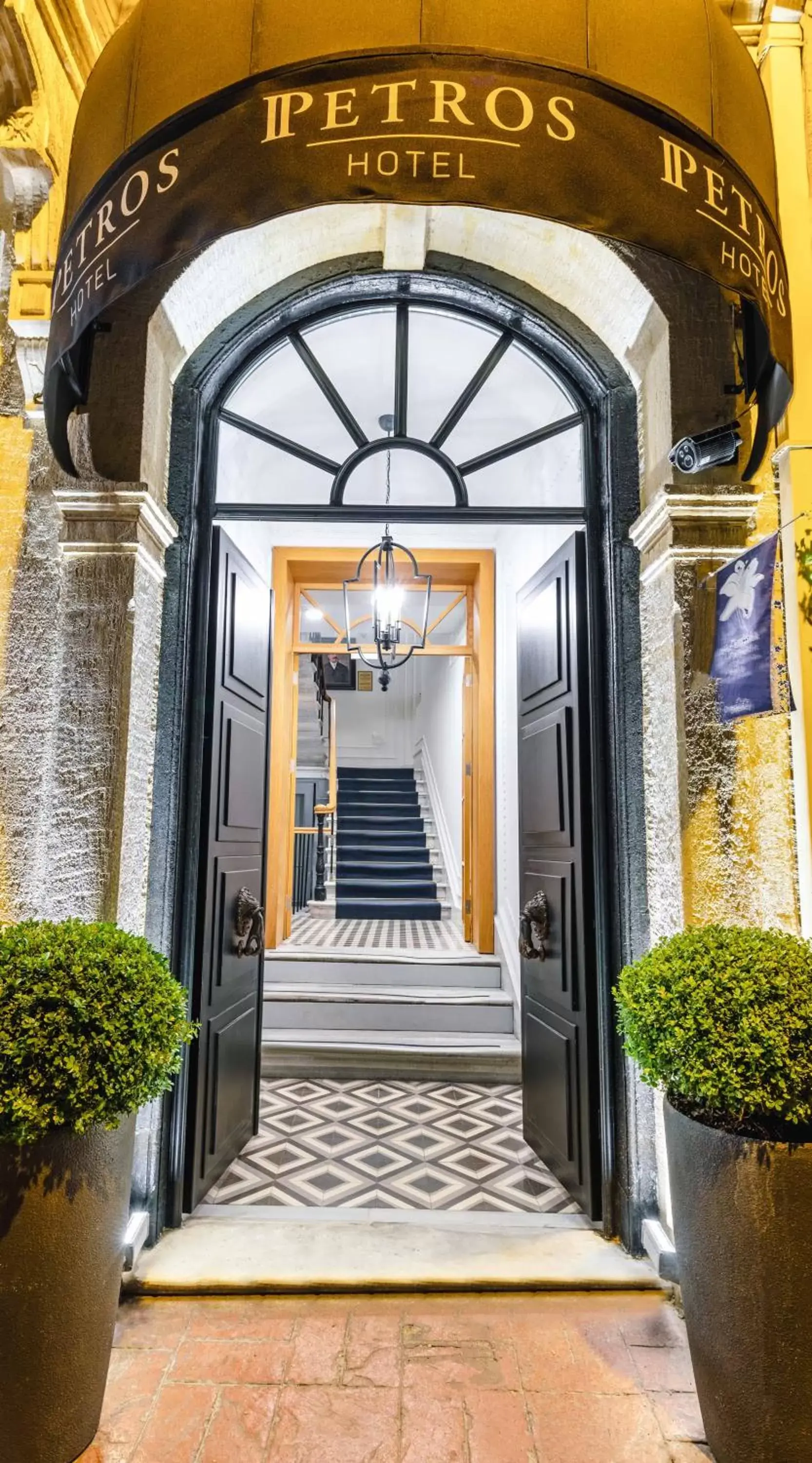 Facade/Entrance in Petros Hotel