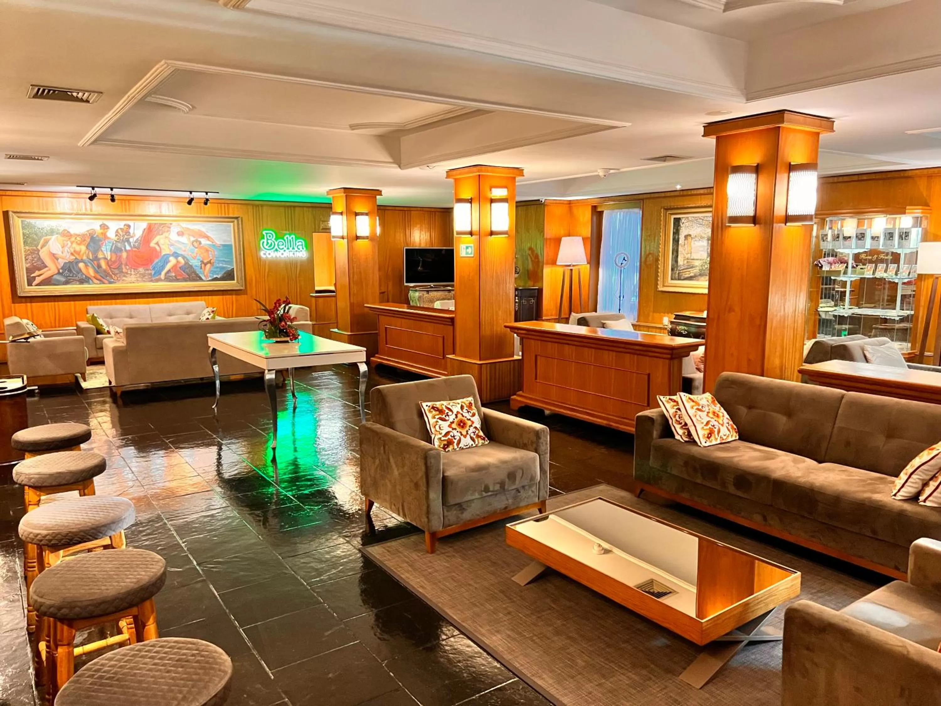 Lobby or reception in Hotel Bella Italia