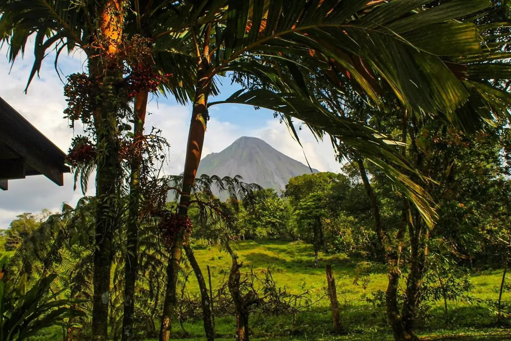 Natural landscape, Mountain View in Confort Arenal