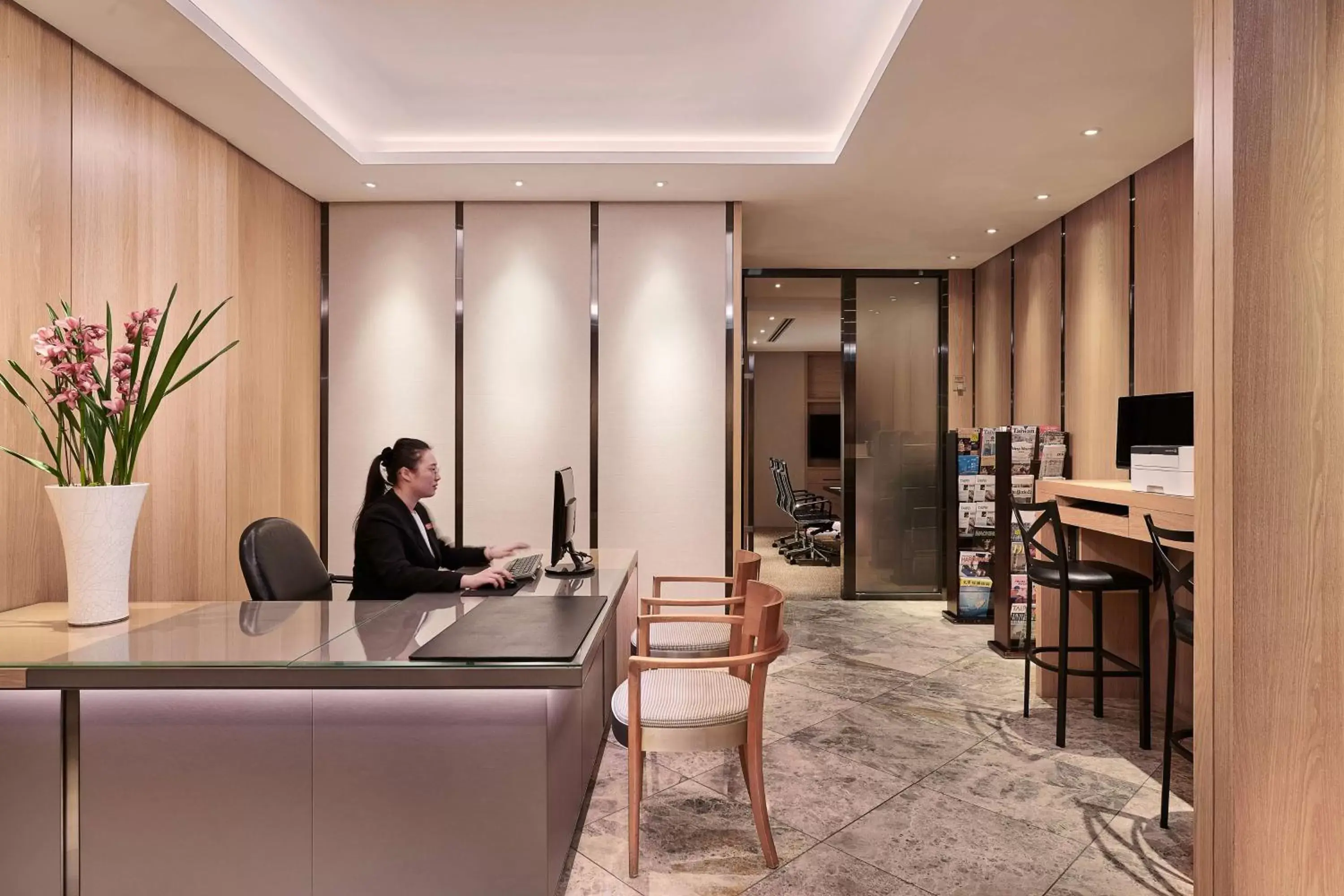 On site, Lobby/Reception in Grand Hyatt Taipei