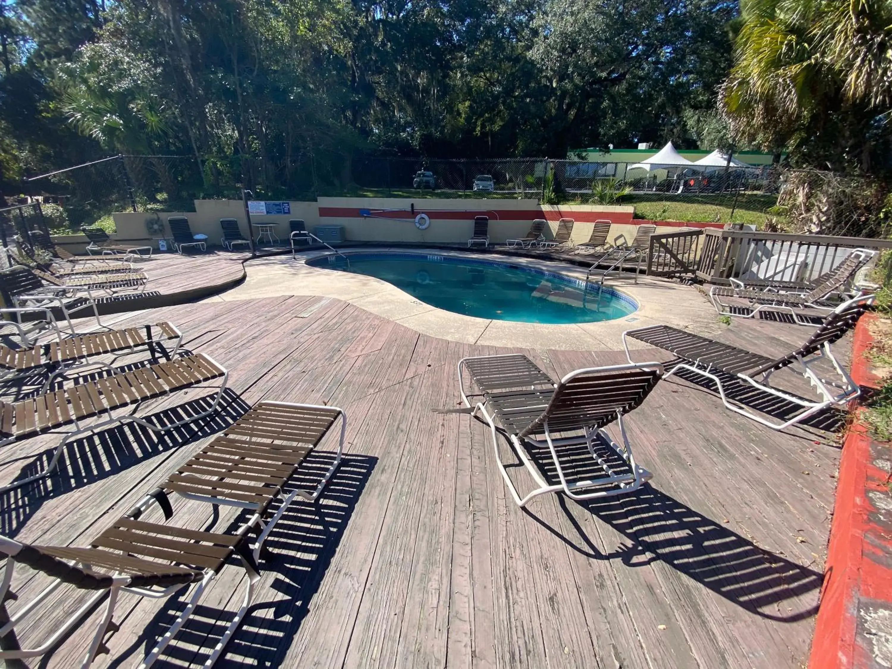 Swimming pool in Americas Best Value Inn - Gainesville