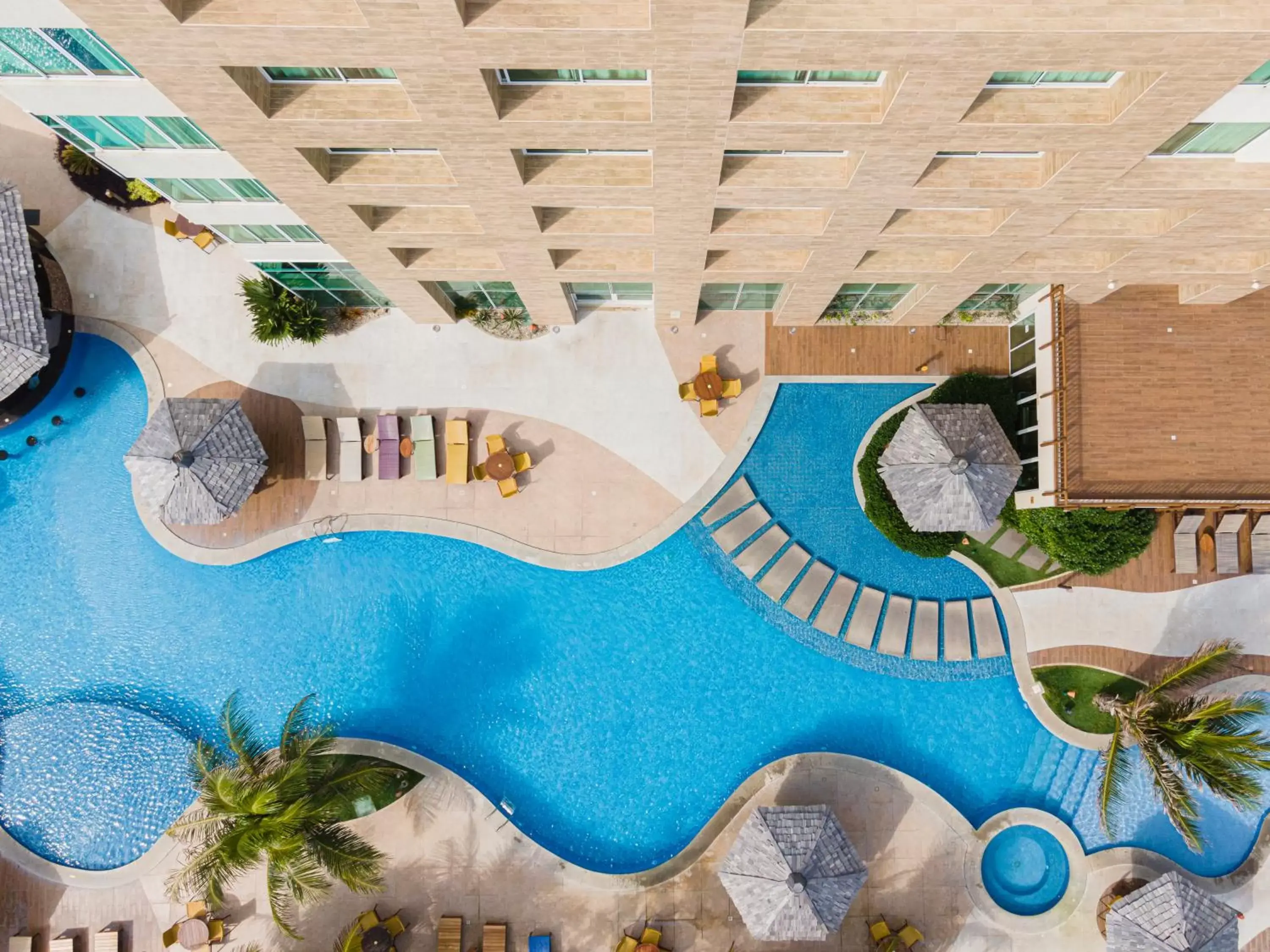 Pool View in Gran Mareiro Hotel