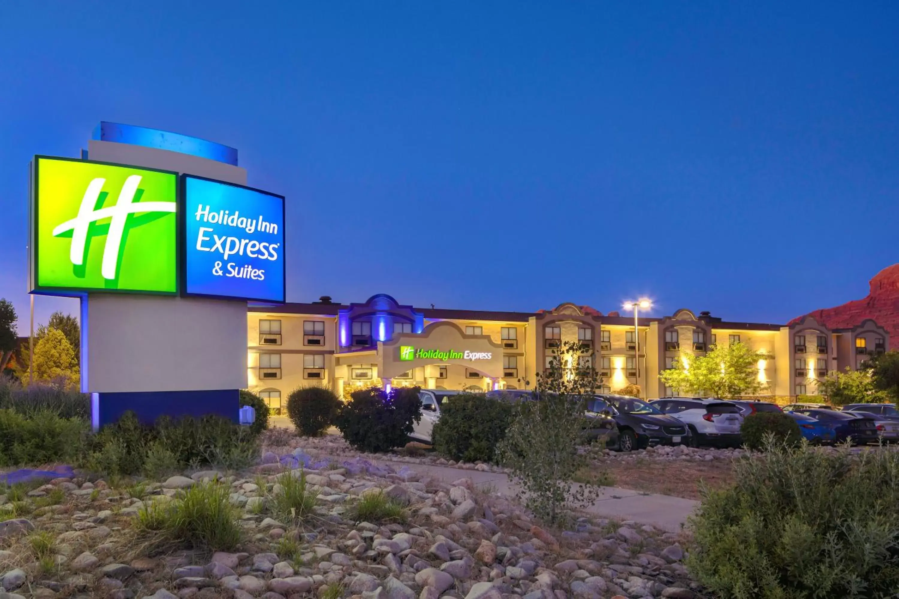 Property Building in Holiday Inn Express Hotel & Suites Moab, an IHG Hotel